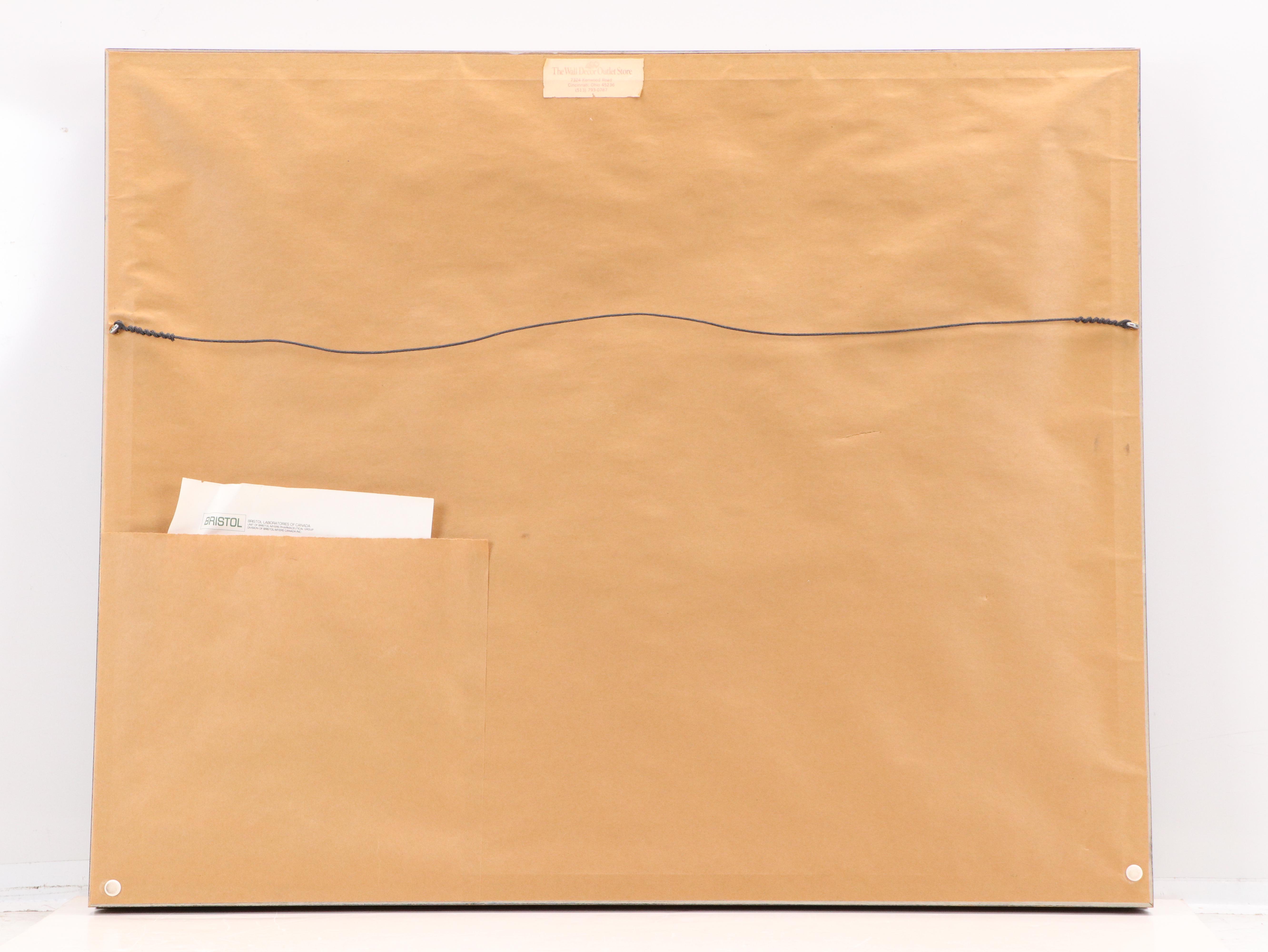 Paul Rupert Offset Lithograph "Atlantic Mist," Circa 1985