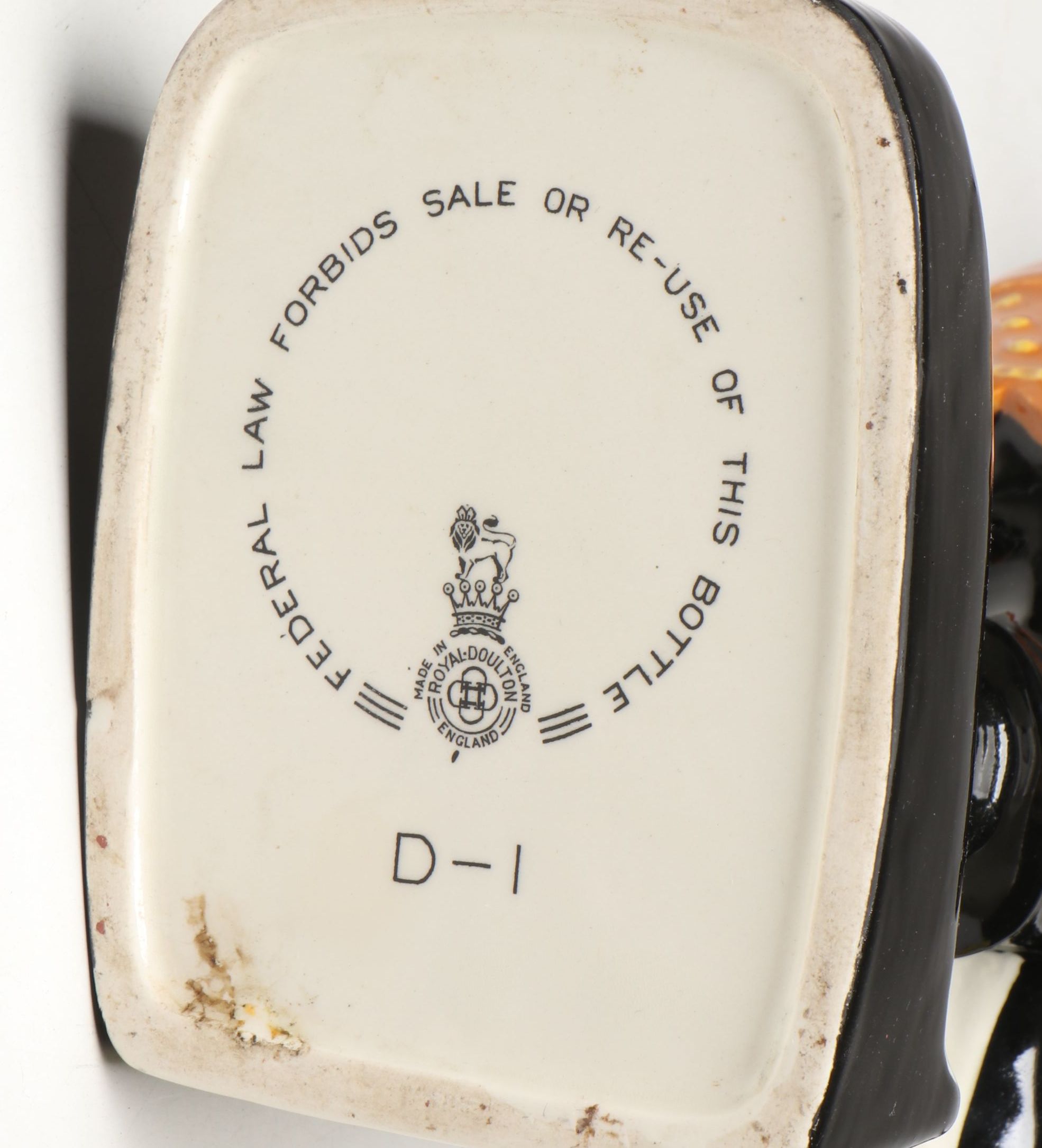 Royal Doulton for Old Crow Kentucky Straight Bourbon Ceramic Decanters