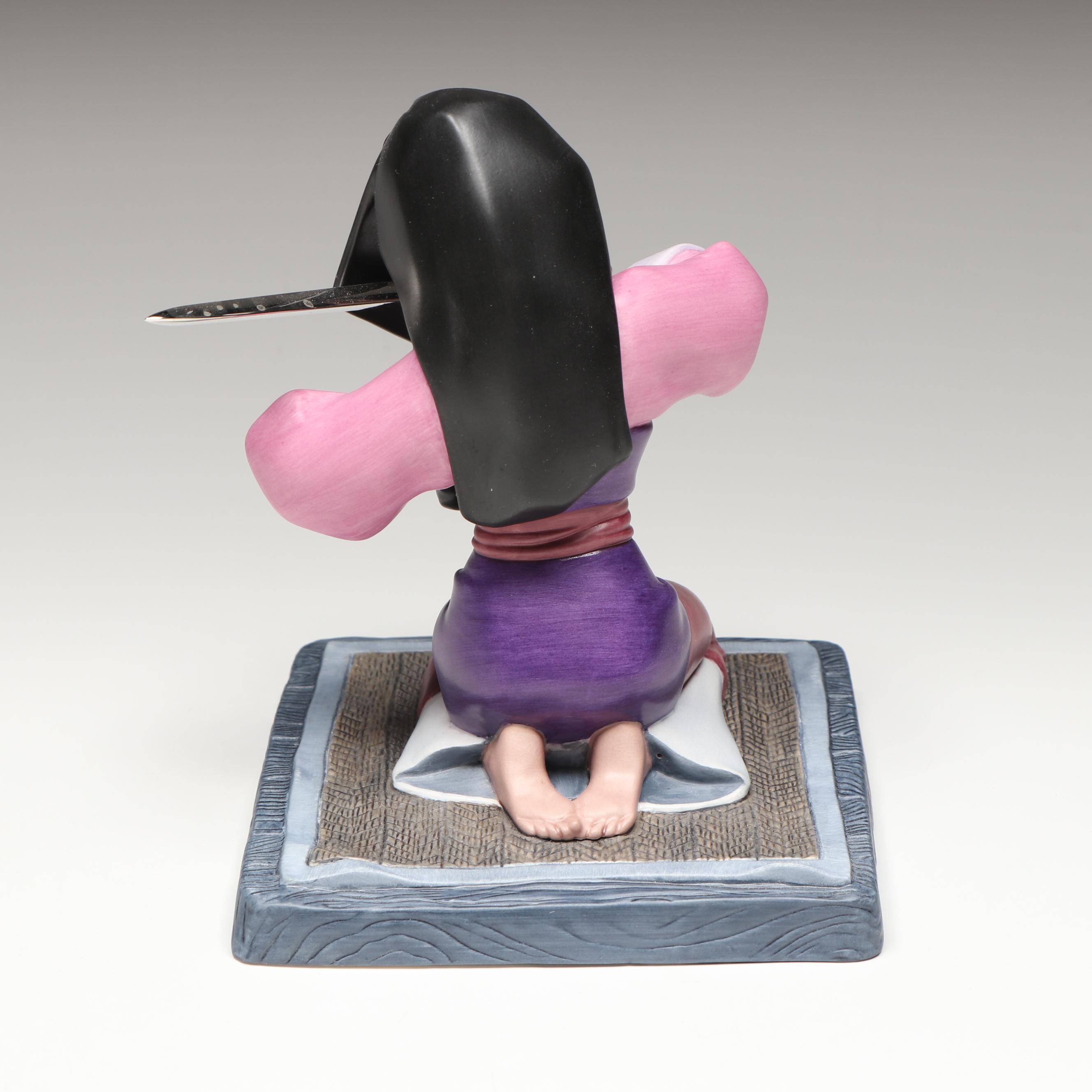 Disney Mulan "Honorable Decision" 1999 Tribute Series Porcelain Figurine