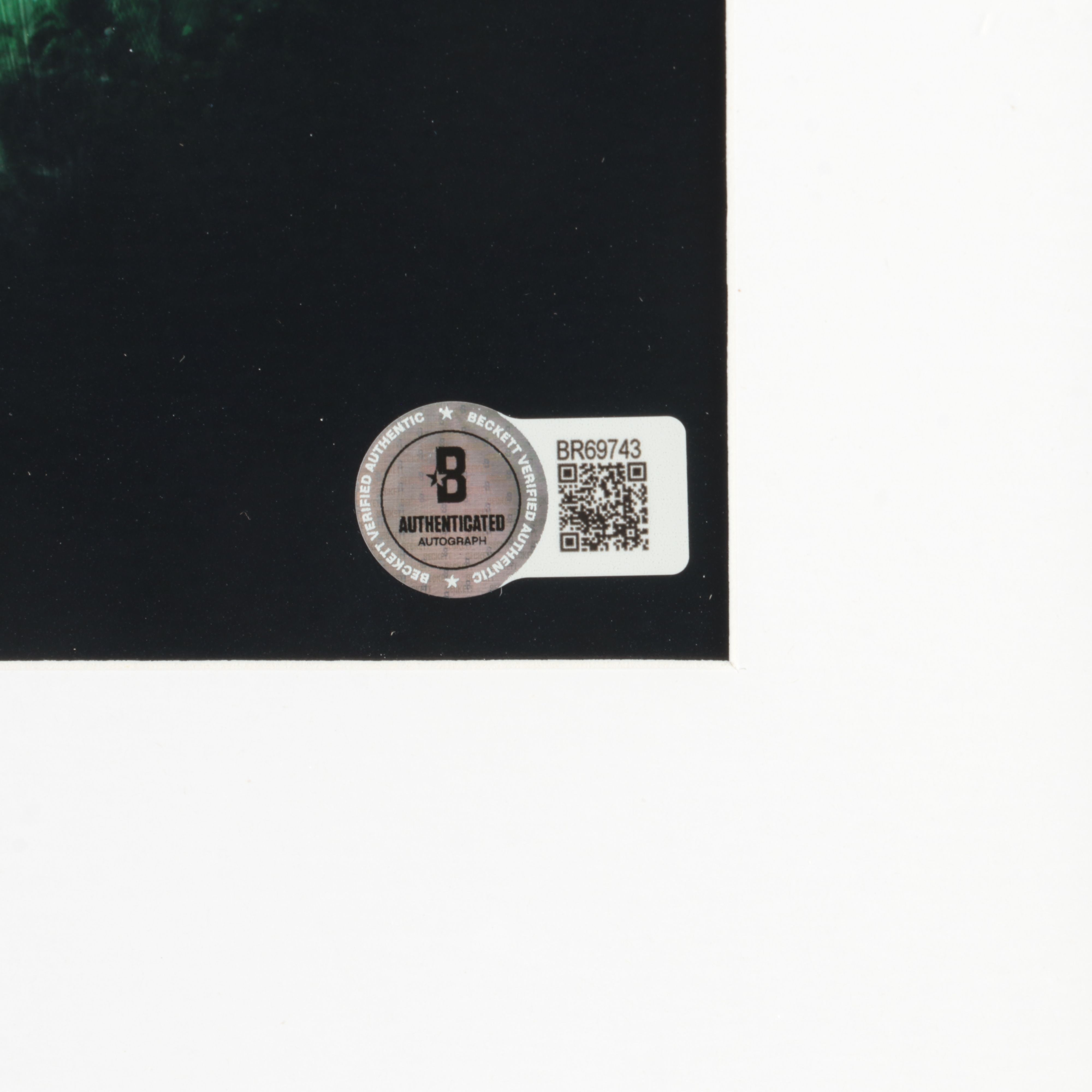 Jim Lawson Signed “Teenage Mutant Ninja Turtles” Print in Matted Frame, Beckett