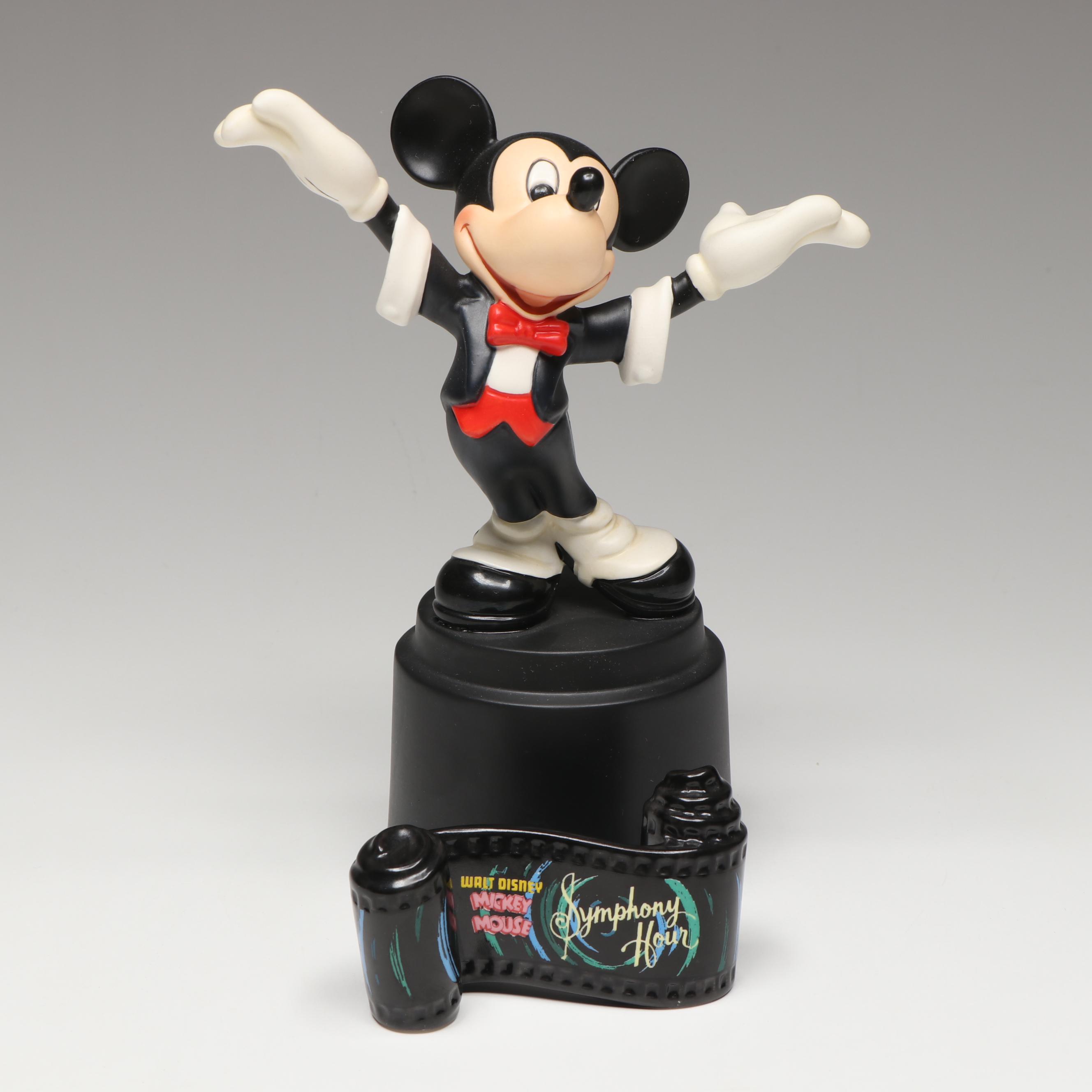 Disney Symphony Hour "Maestro Michel Mouse" Porcelain Figurine, 1993-1997