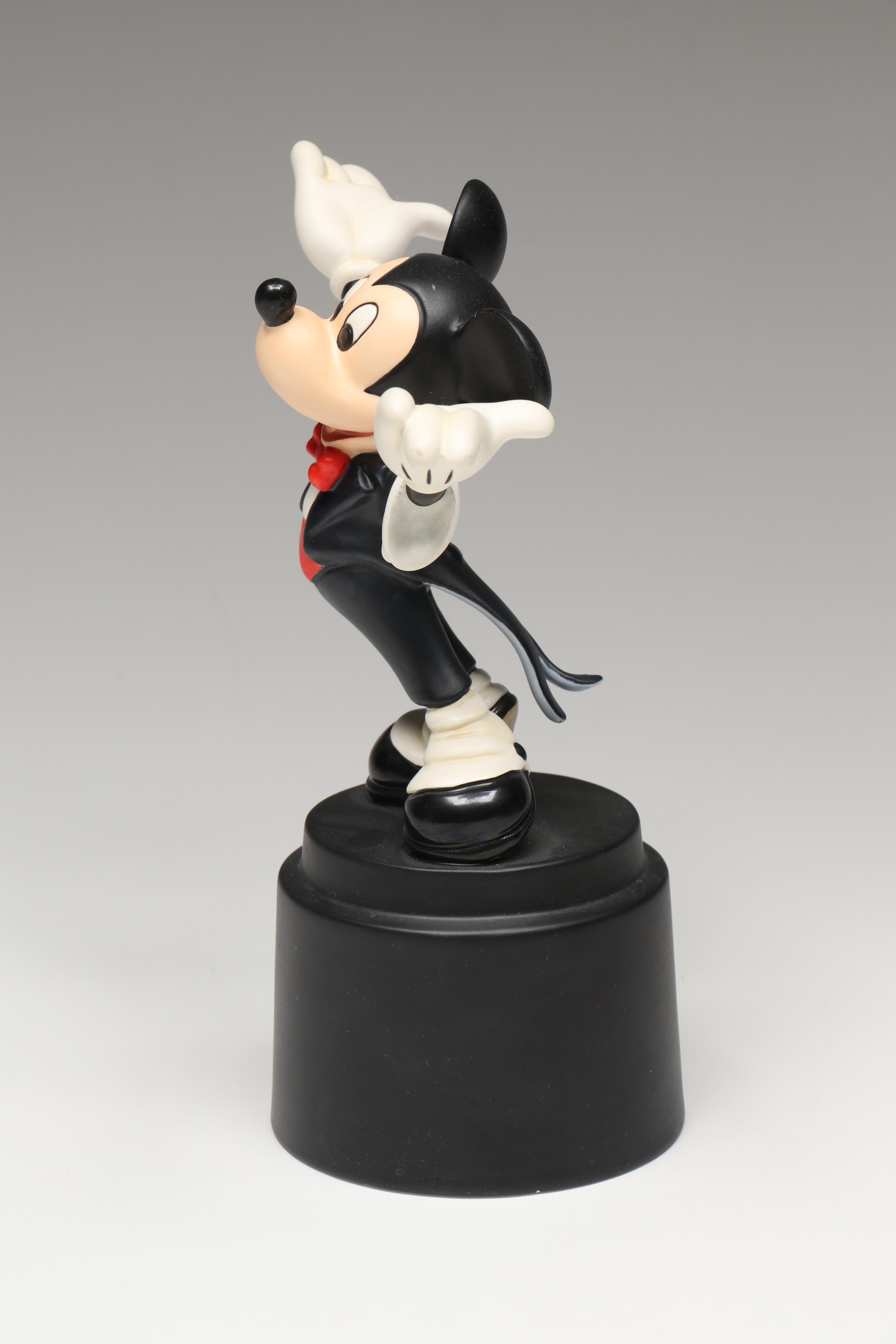 Disney Symphony Hour "Maestro Michel Mouse" Porcelain Figurine, 1993-1997
