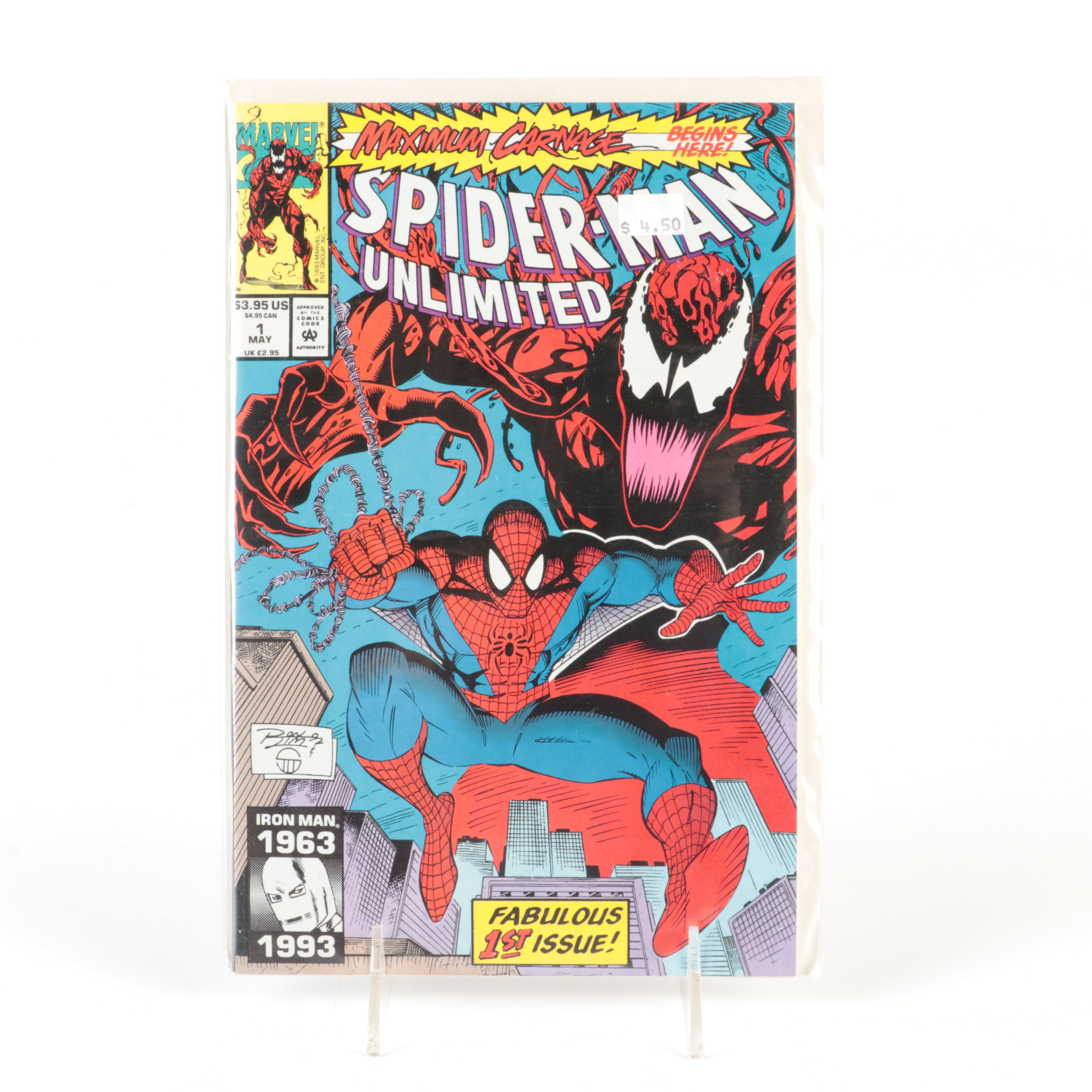 "Spider-Man Unlimited" Issue #1 Modern Age Marvel Comic Book, 1993