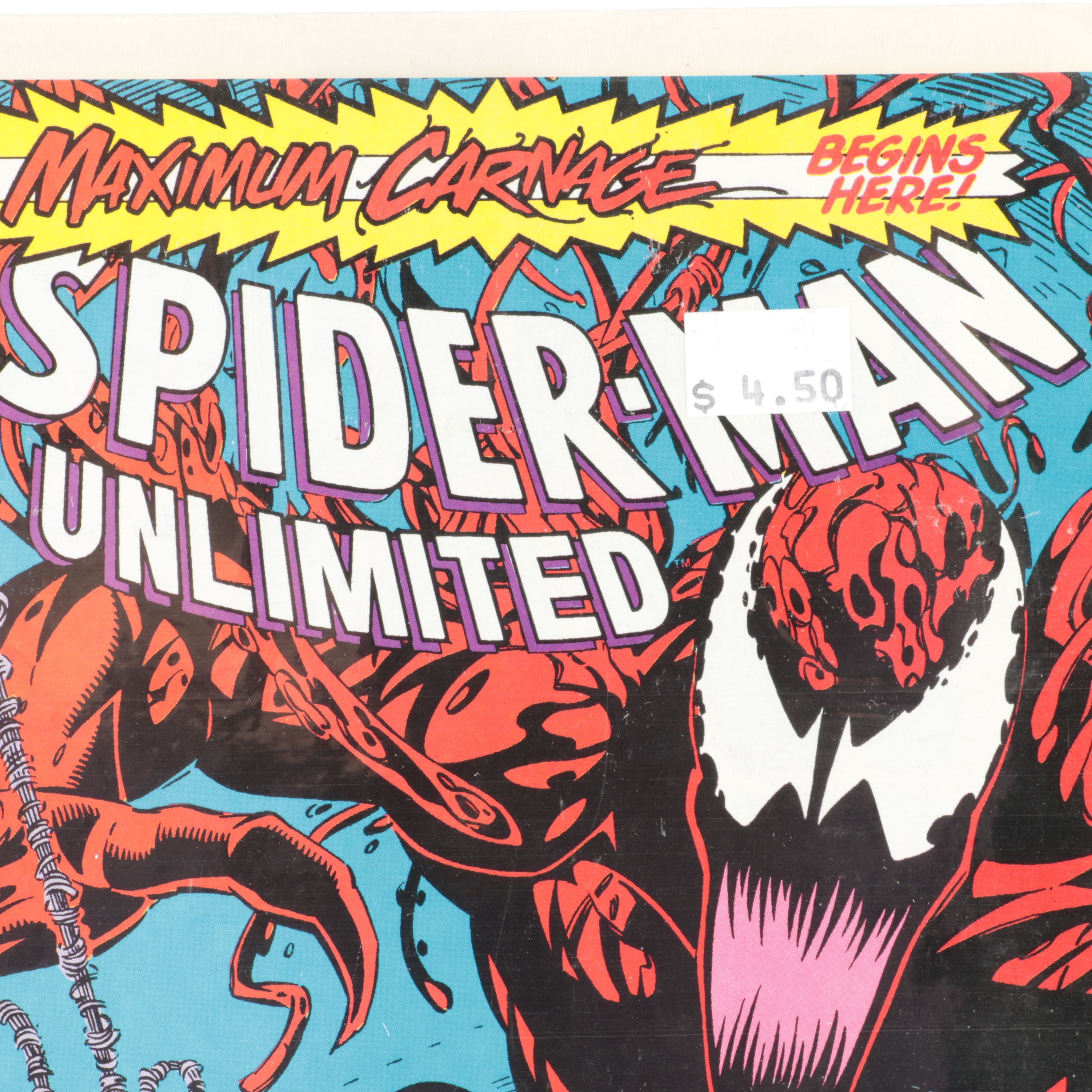 "Spider-Man Unlimited" Issue #1 Modern Age Marvel Comic Book, 1993