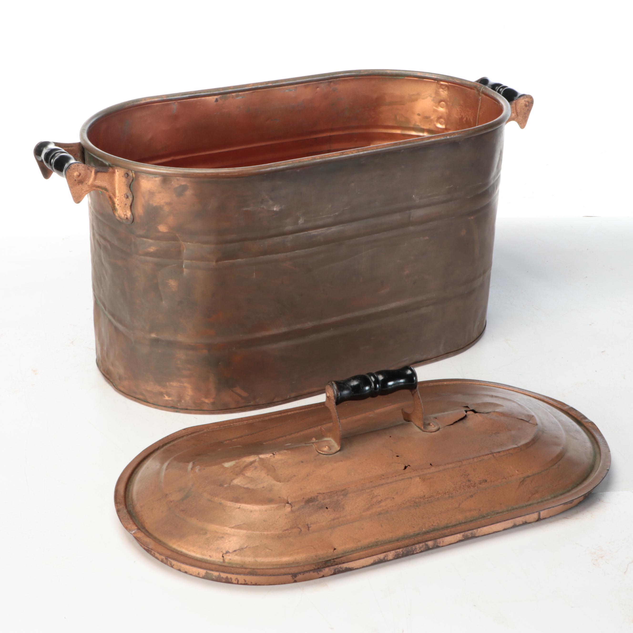 Primitive Copper Boiler