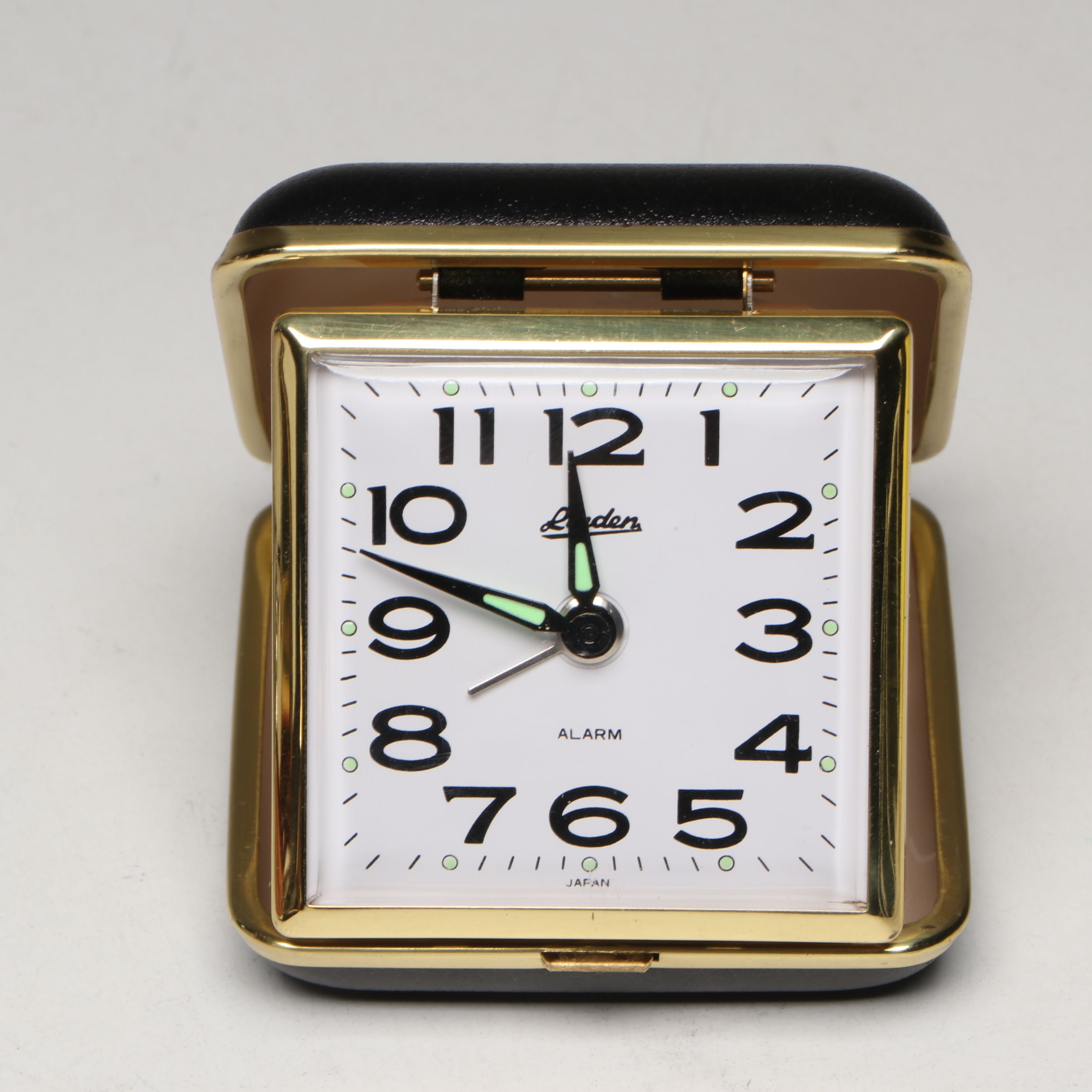 Elgin World Travel Clock with Phinney-Walker, Linden and Other Metal Clock