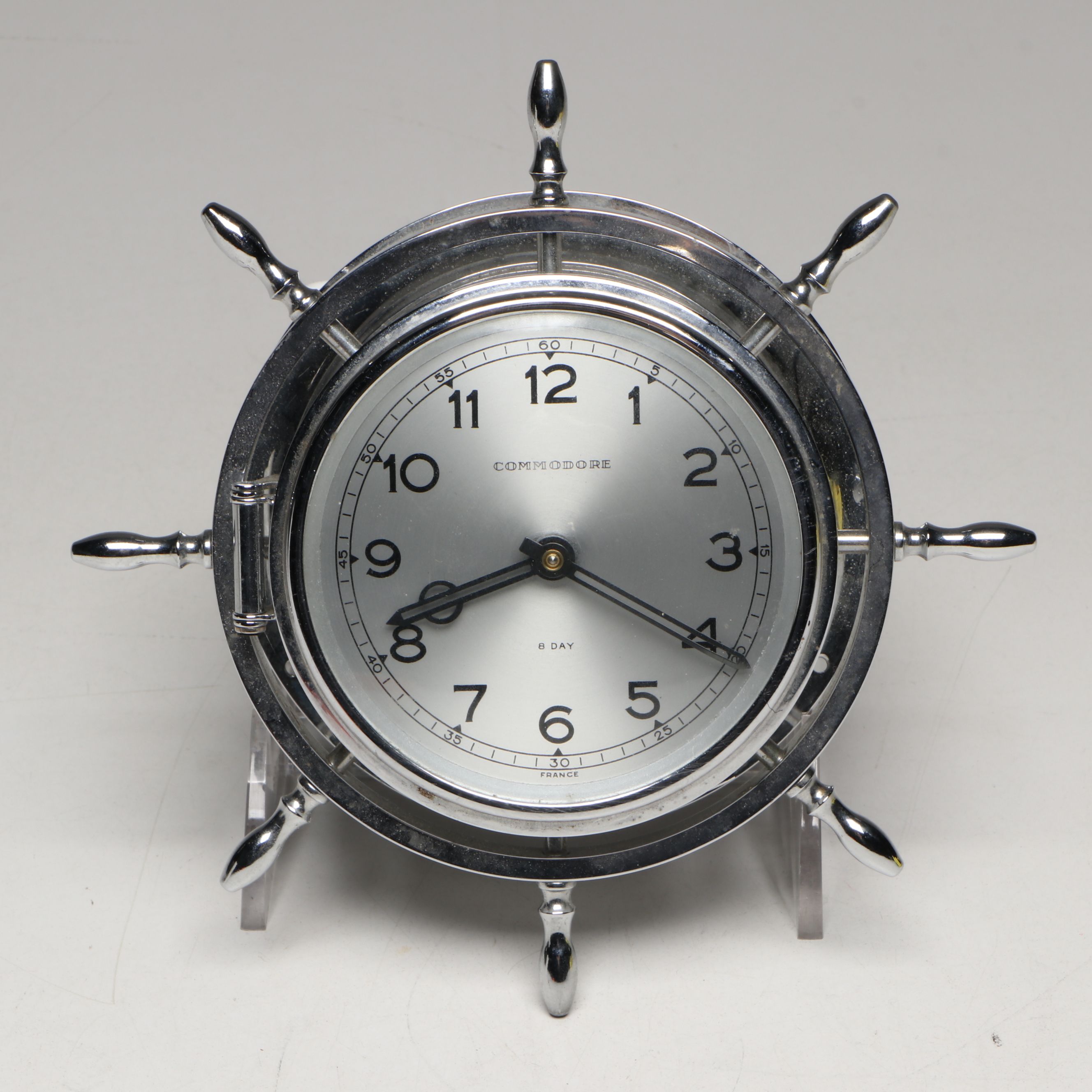 Elgin World Travel Clock with Phinney-Walker, Linden and Other Metal Clock