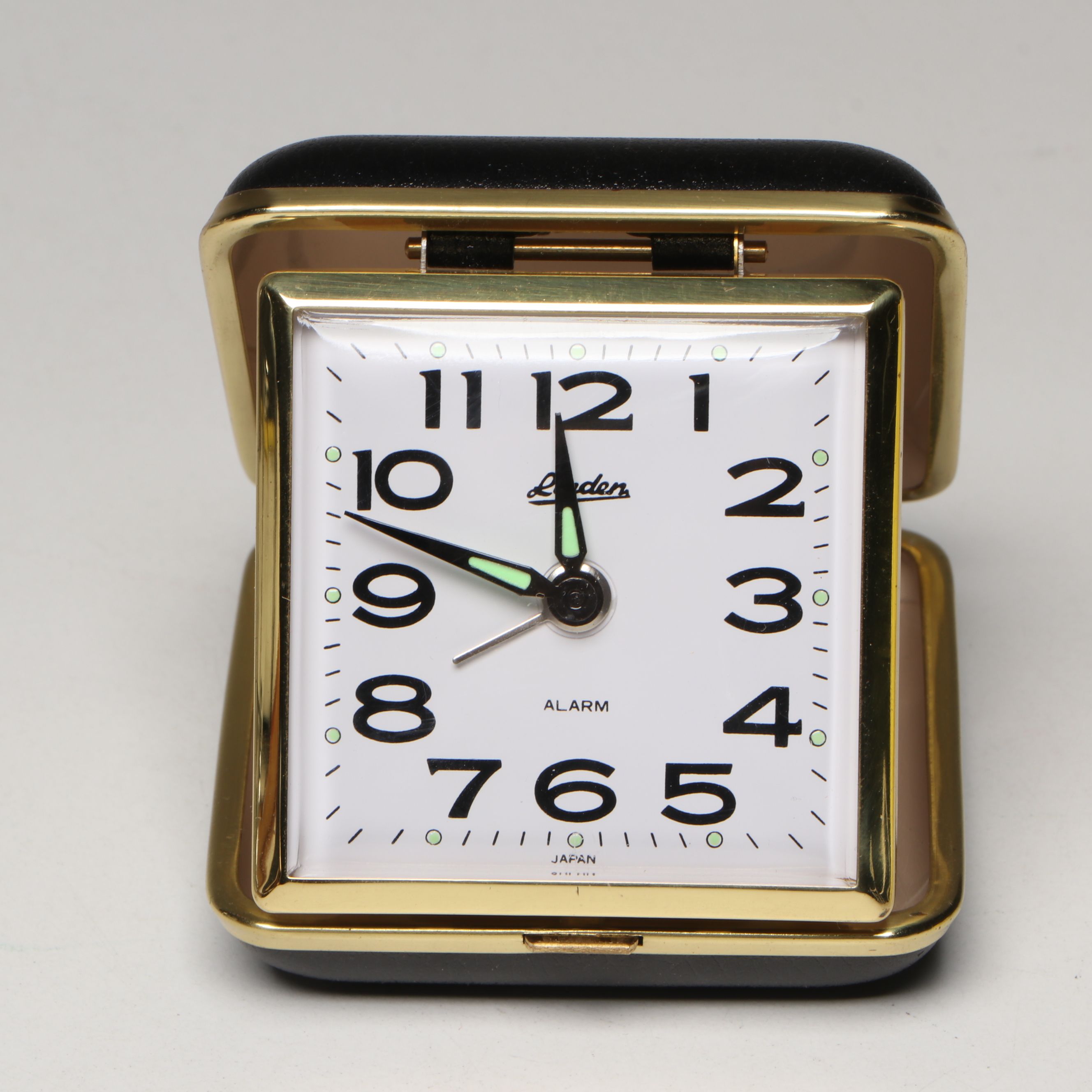 Elgin World Travel Clock with Phinney-Walker, Linden and Other Metal Clock