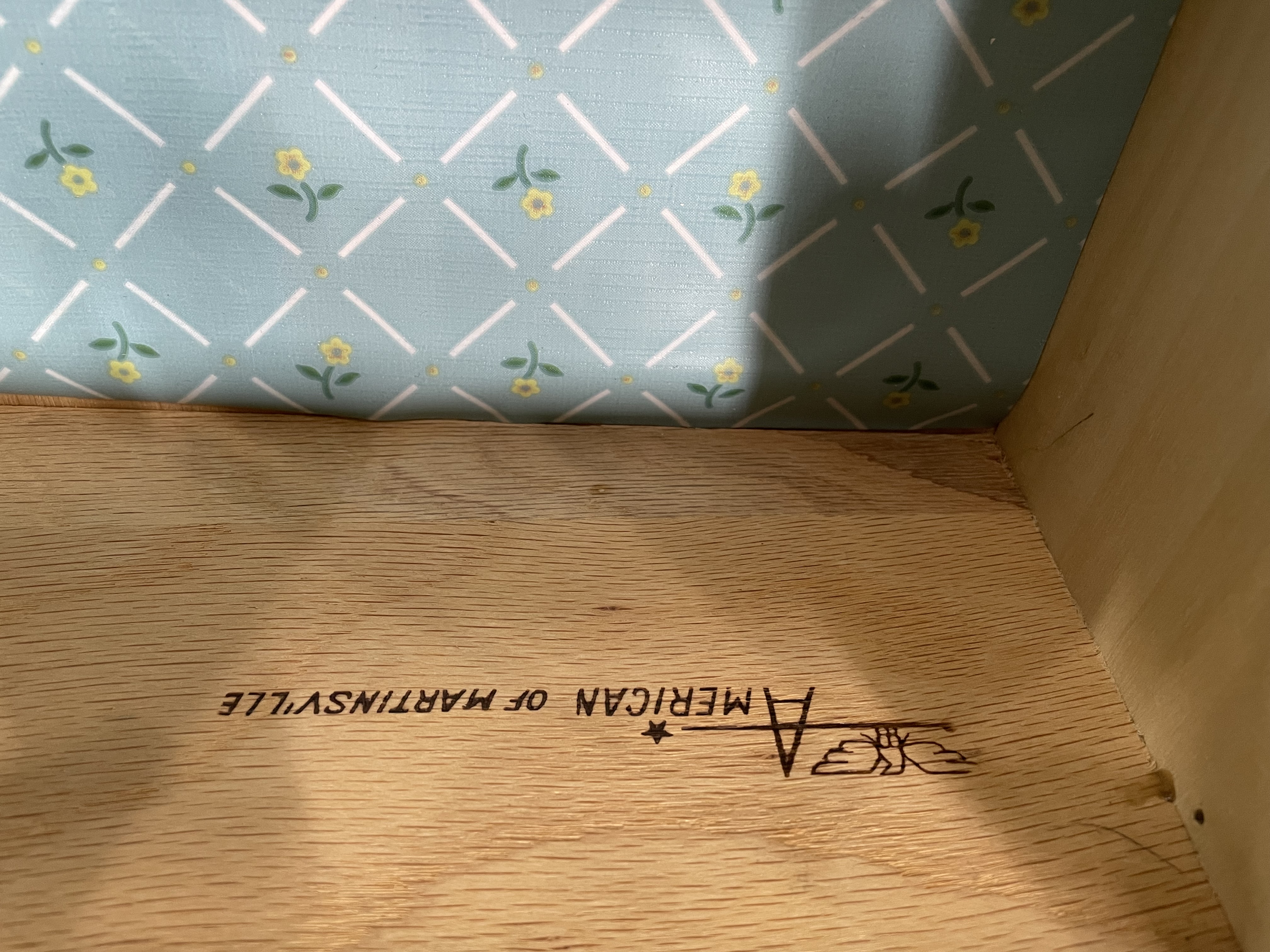 American of Martinsville Mid-Century Walnut Nightstand