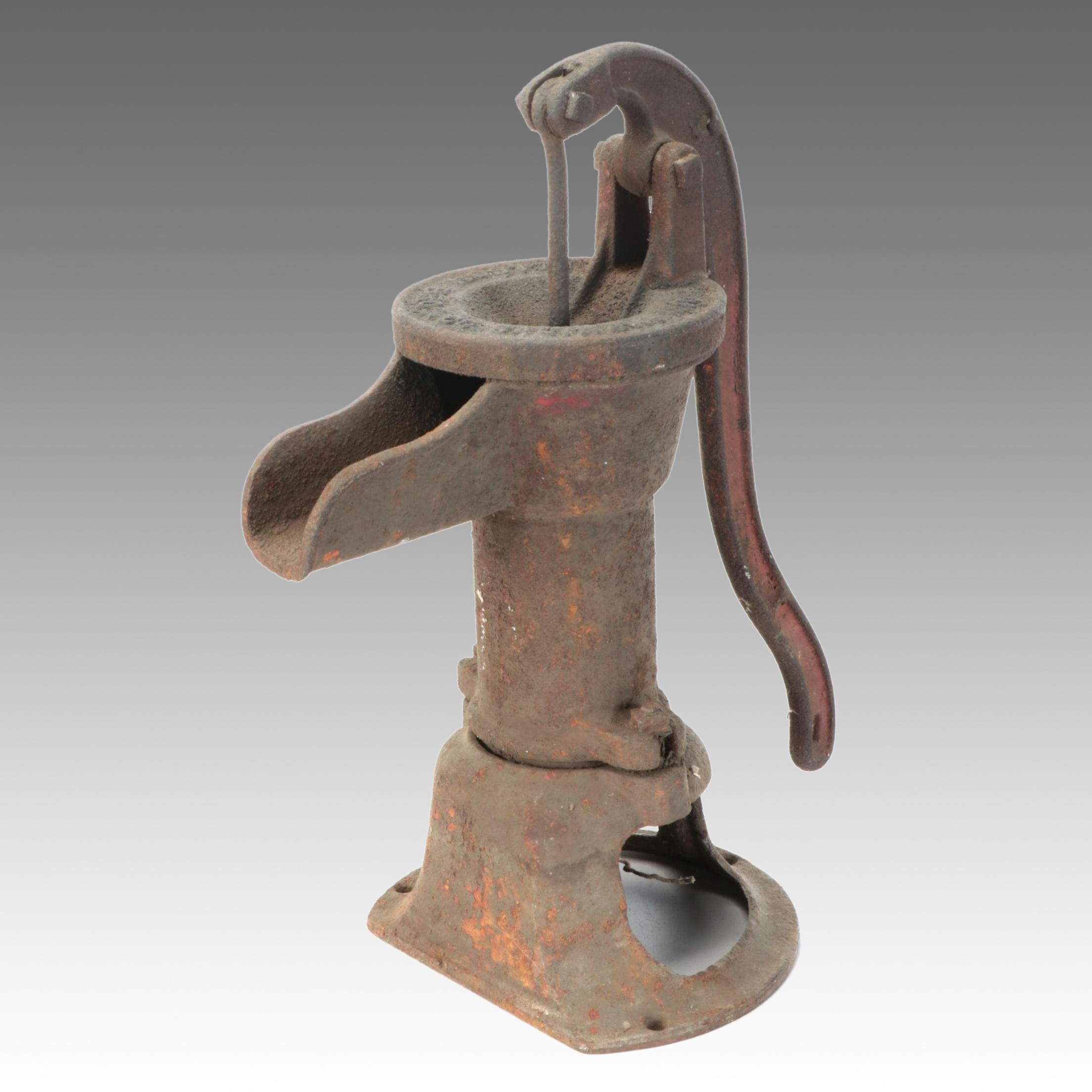 Neilson Bros. Co. Cast Iron Hand Operated Water Pump Head