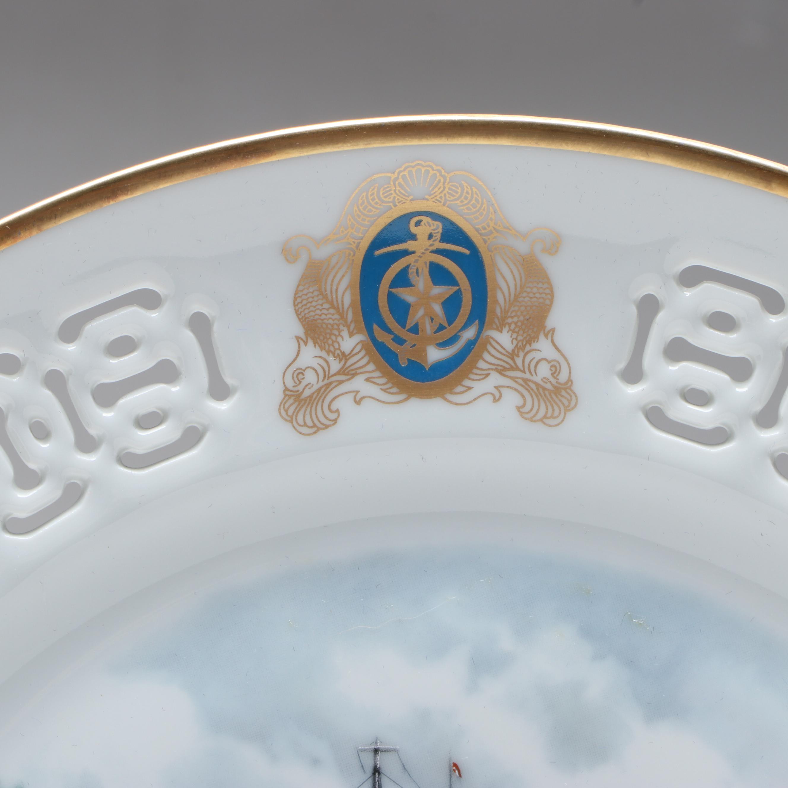 Bing & Grøndahl Windjammer Collection "Christian Radich" Porcelain Plate