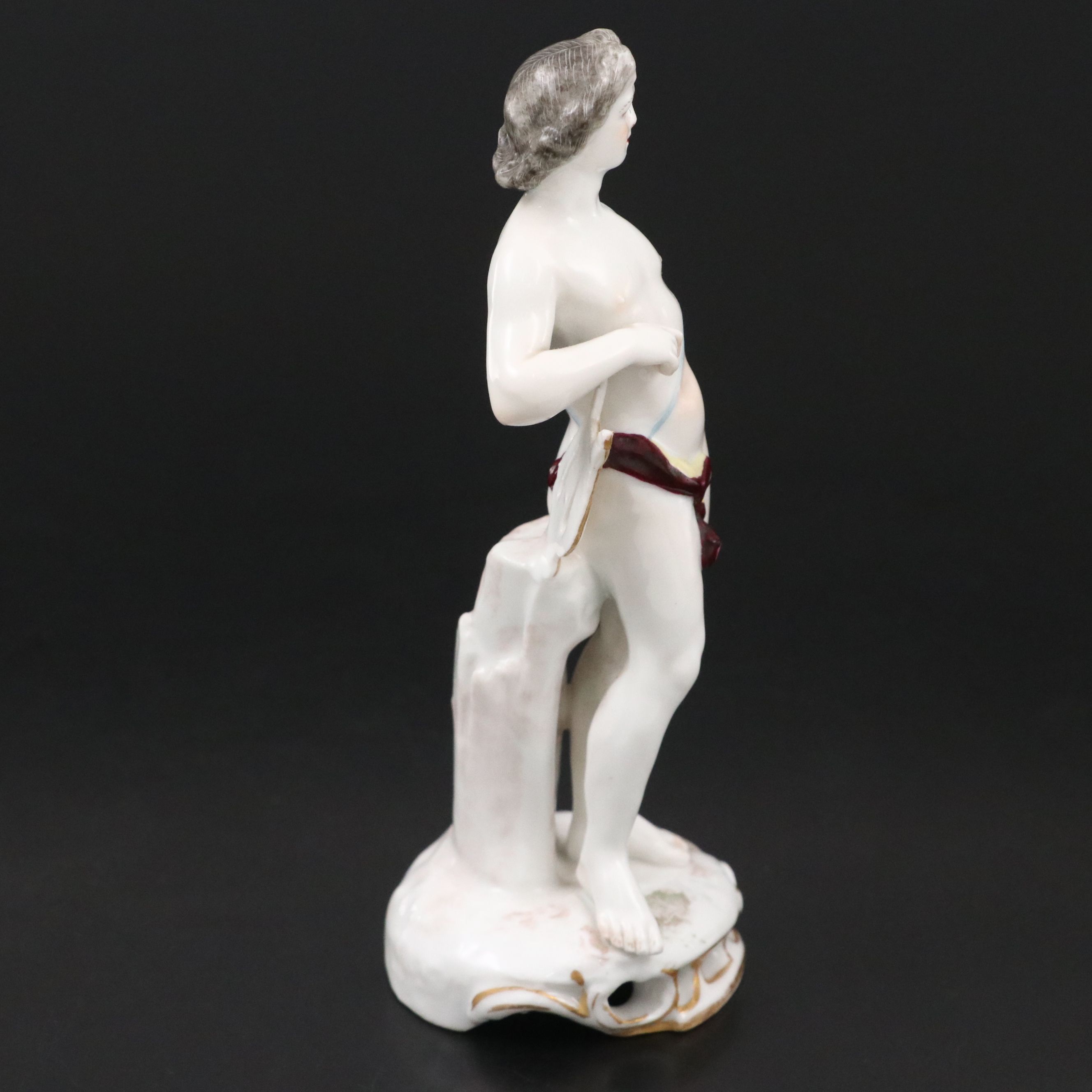 Meissen Porcelain Orpheus Figurine, Early to Mid-20th Century