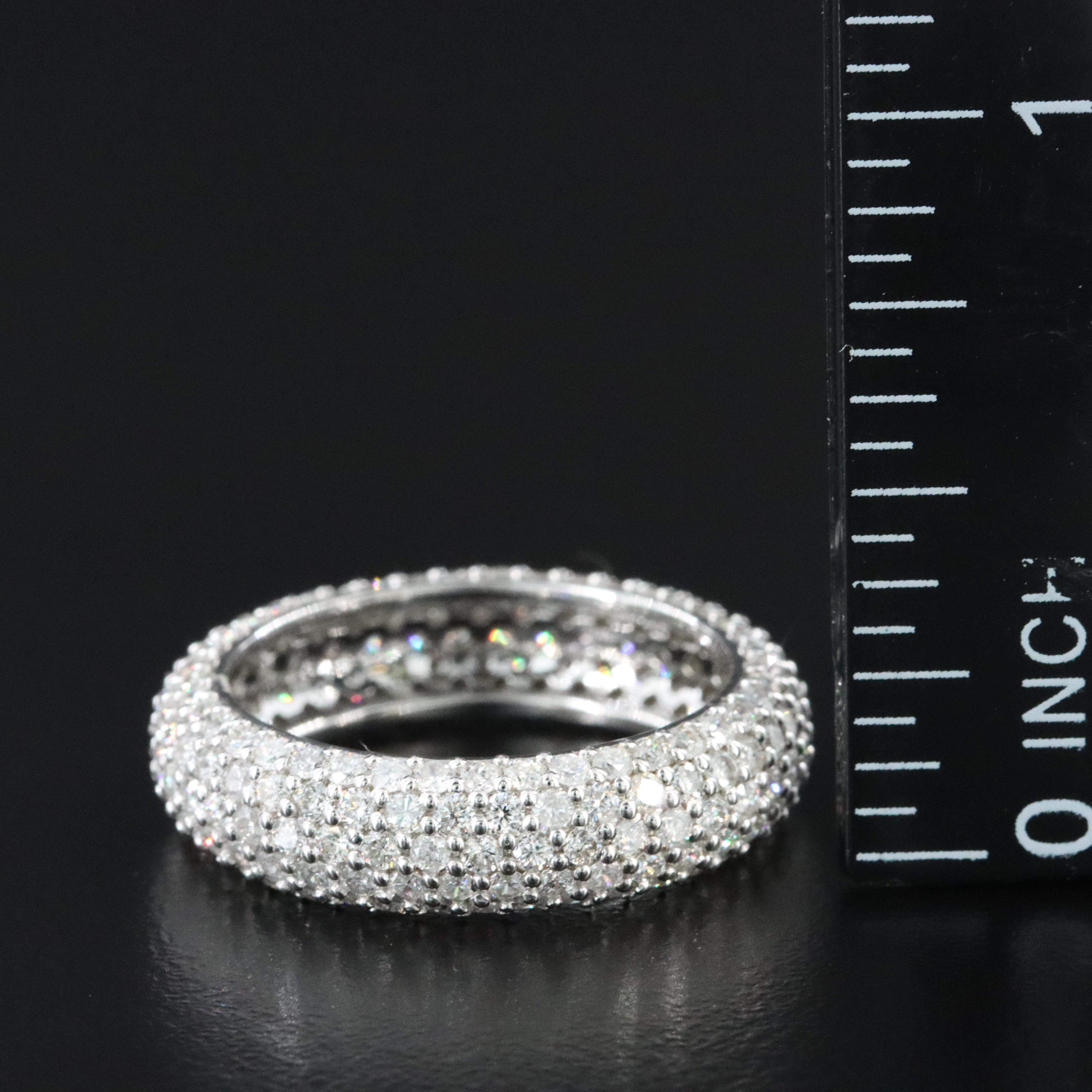 14K 2.36 CTW Diamond Eternity Band