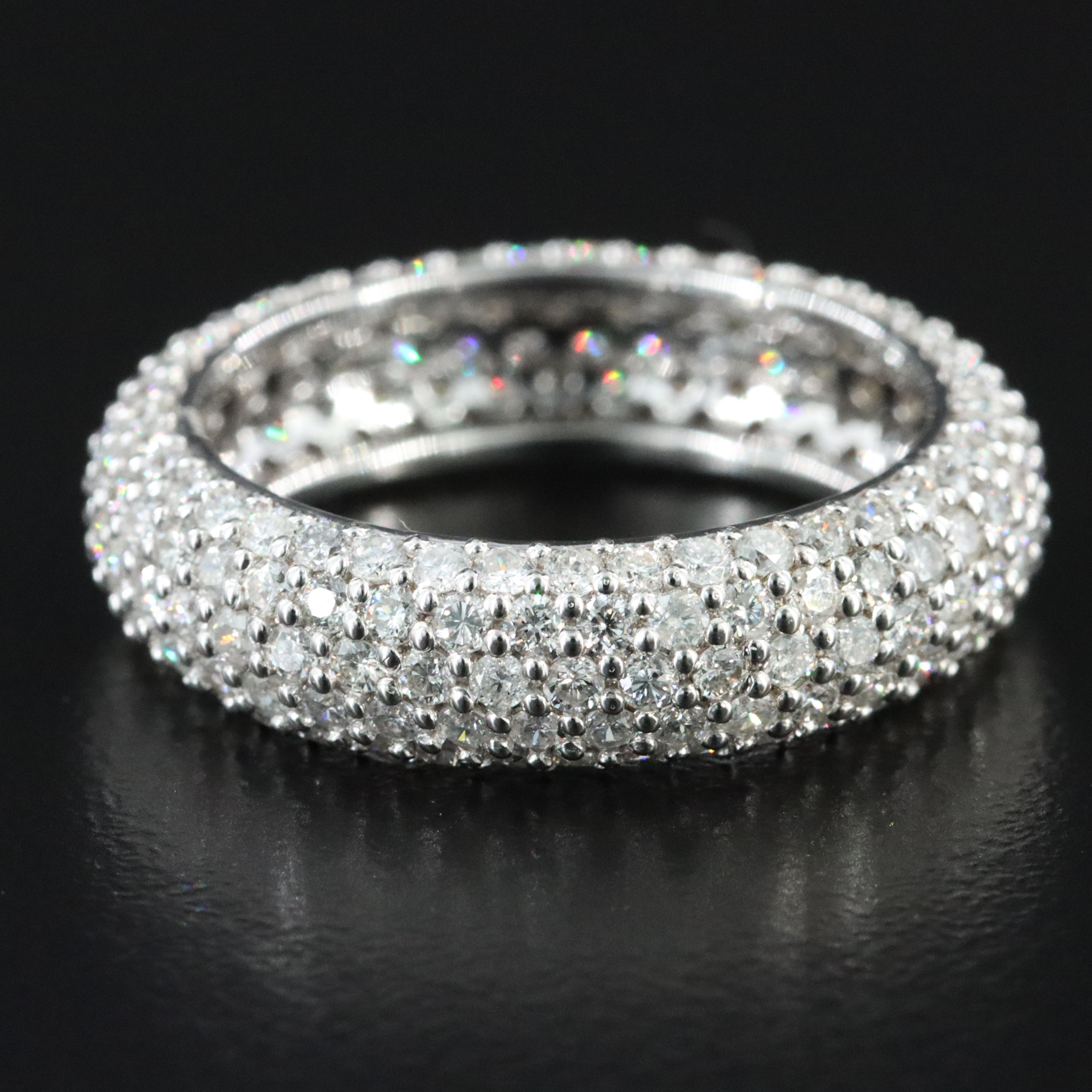 14K 2.36 CTW Diamond Eternity Band