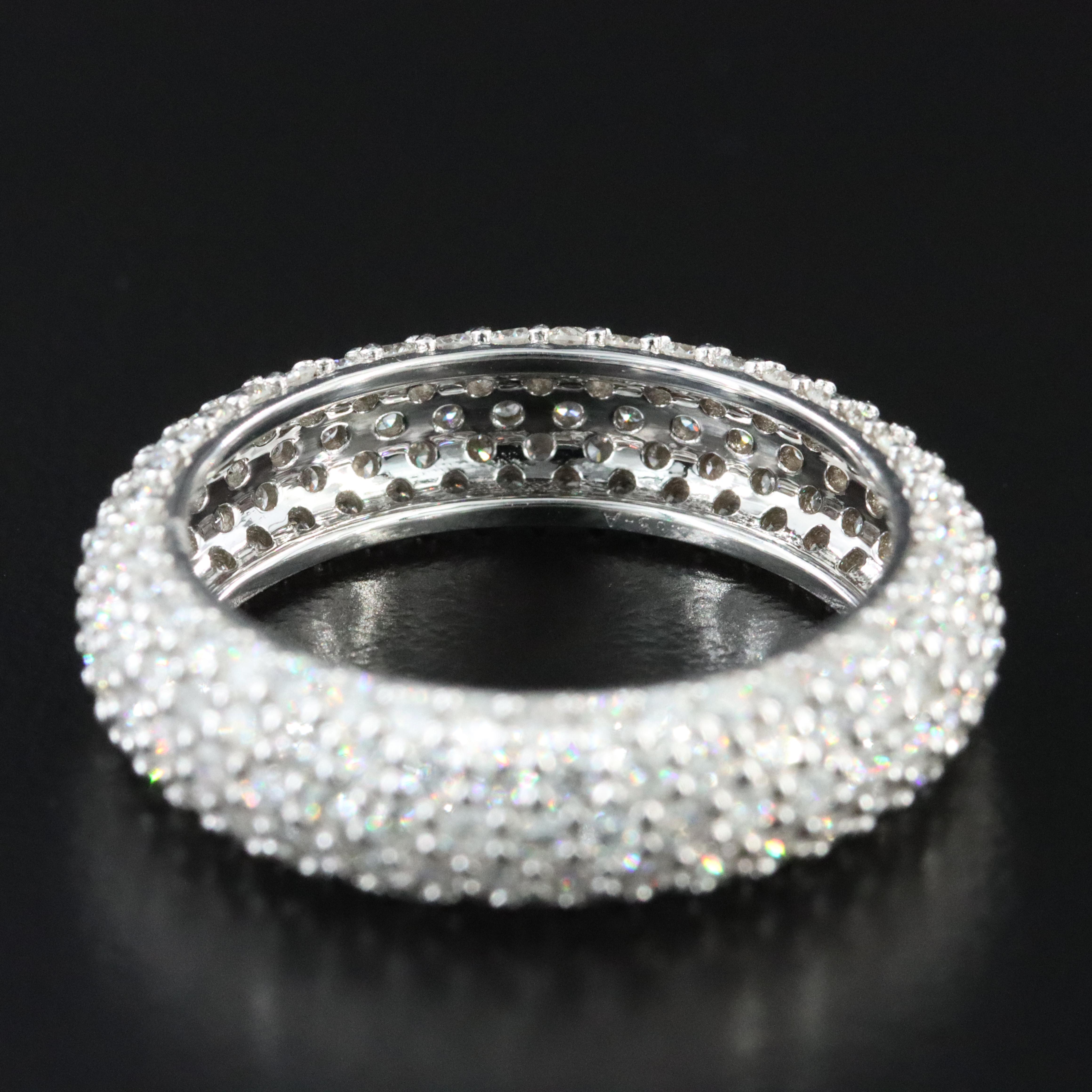 14K 2.36 CTW Diamond Eternity Band