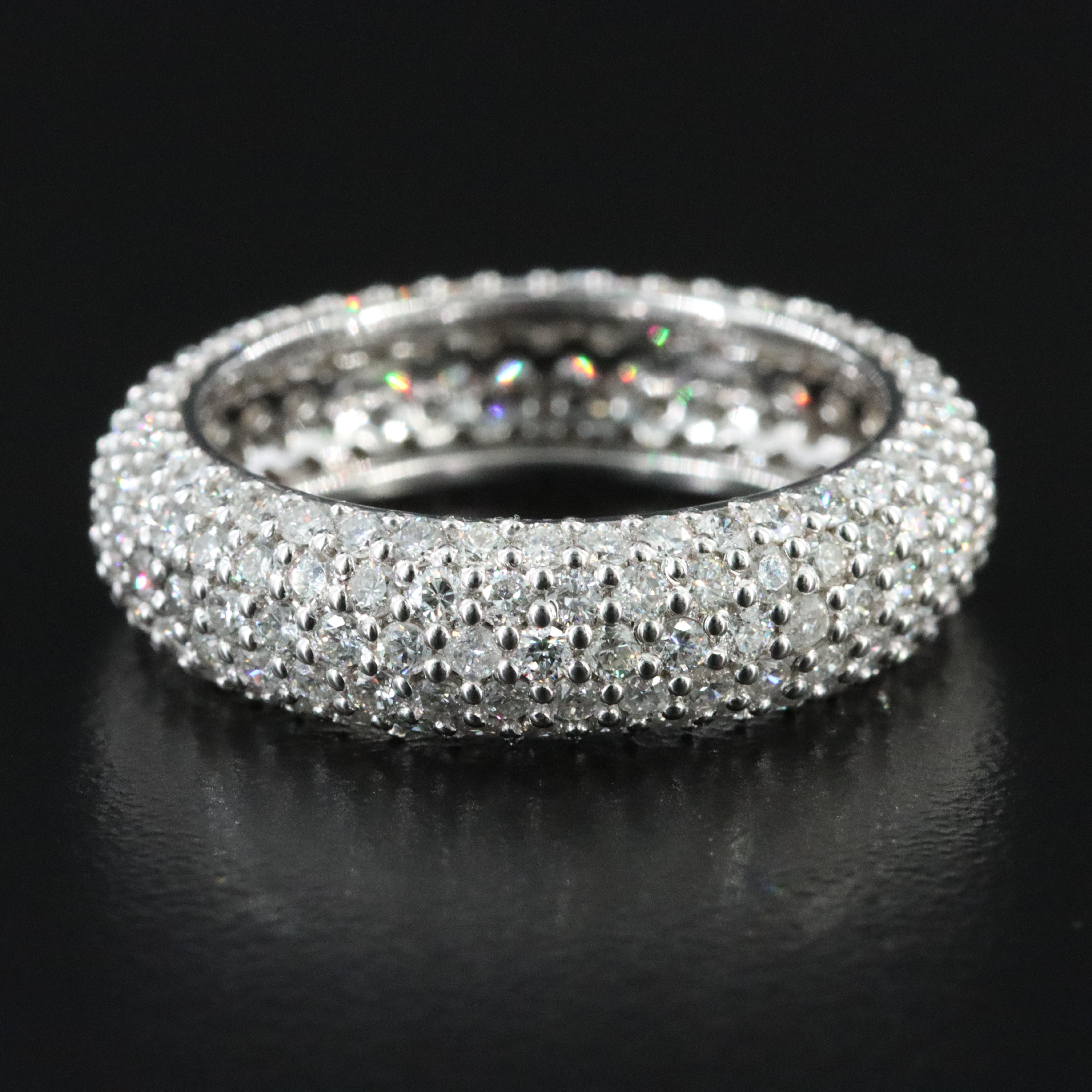 14K 2.36 CTW Diamond Eternity Band