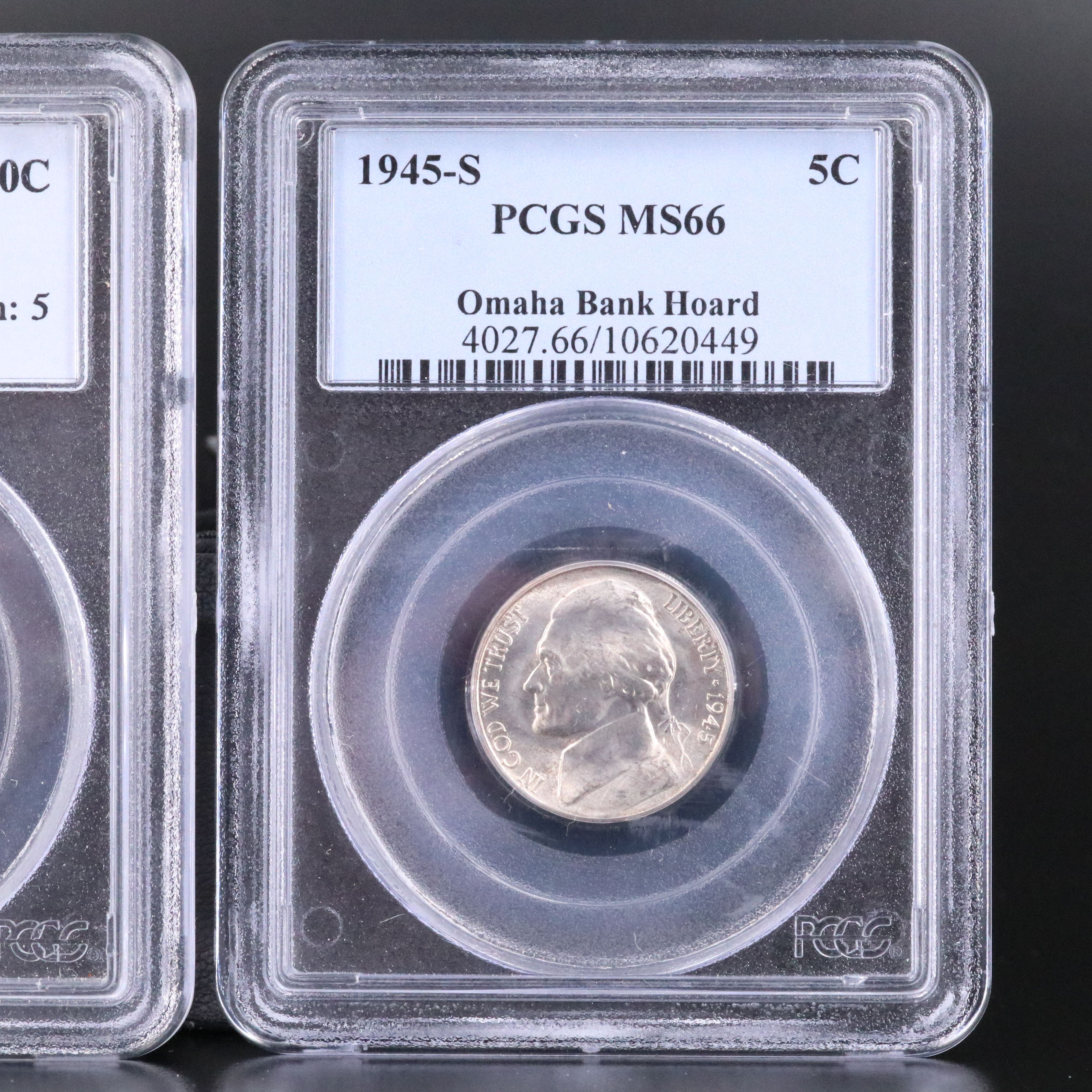 Three PCGS Certified United States Coins