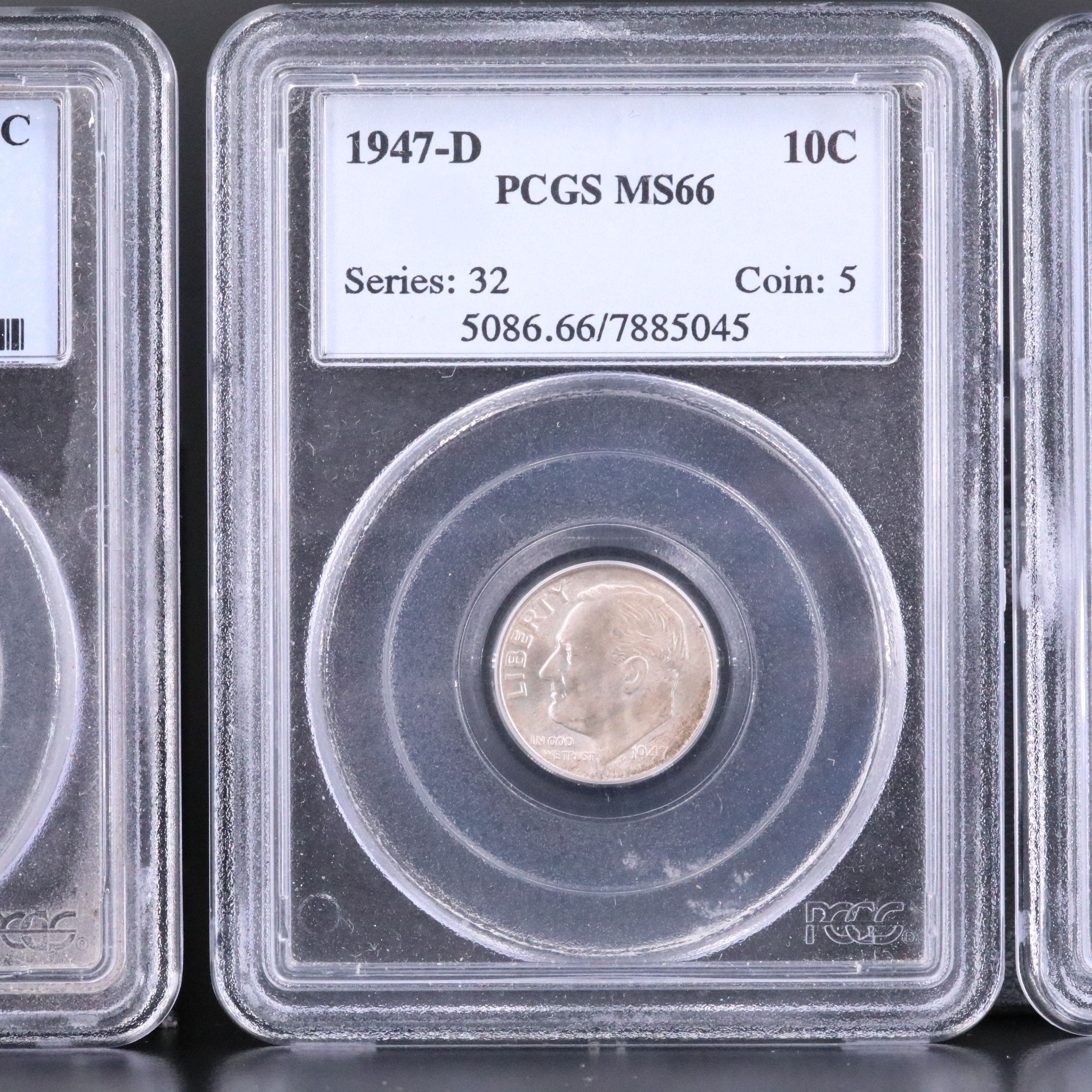 Three PCGS Certified United States Coins