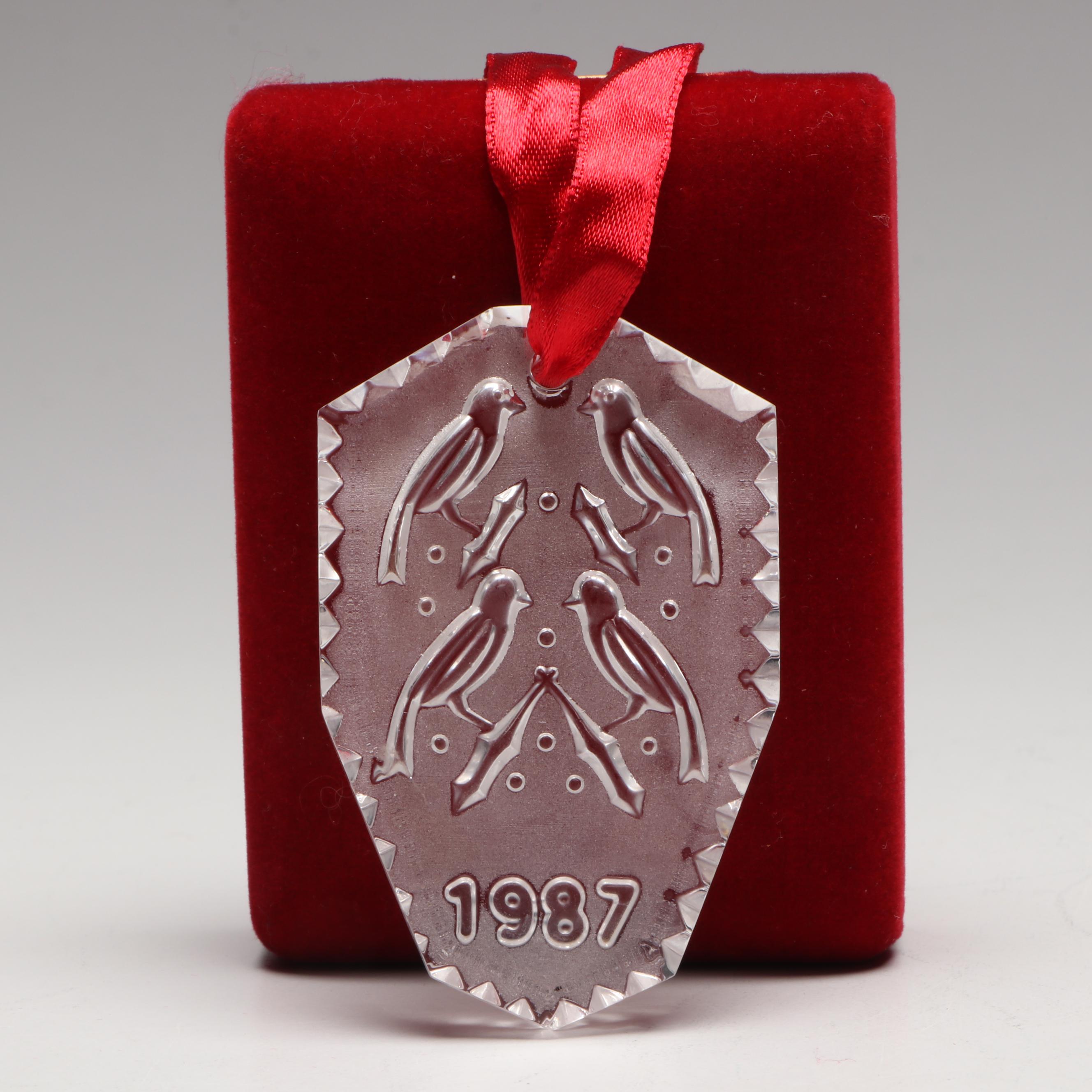 Waterford "Santa & Mrs. Claus," "Frosty Santa," and More Ornaments