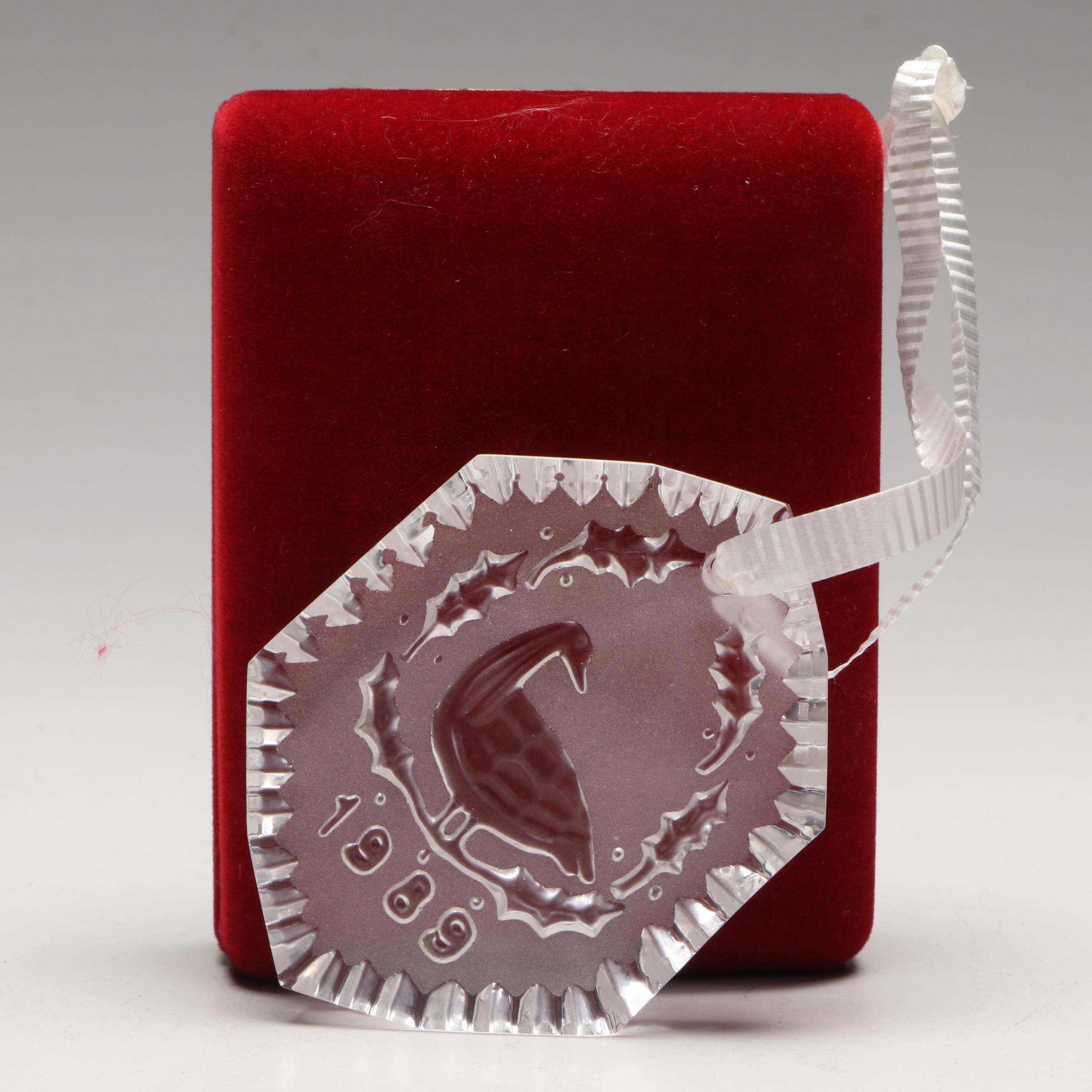 Waterford "Santa & Mrs. Claus," "Frosty Santa," and More Ornaments