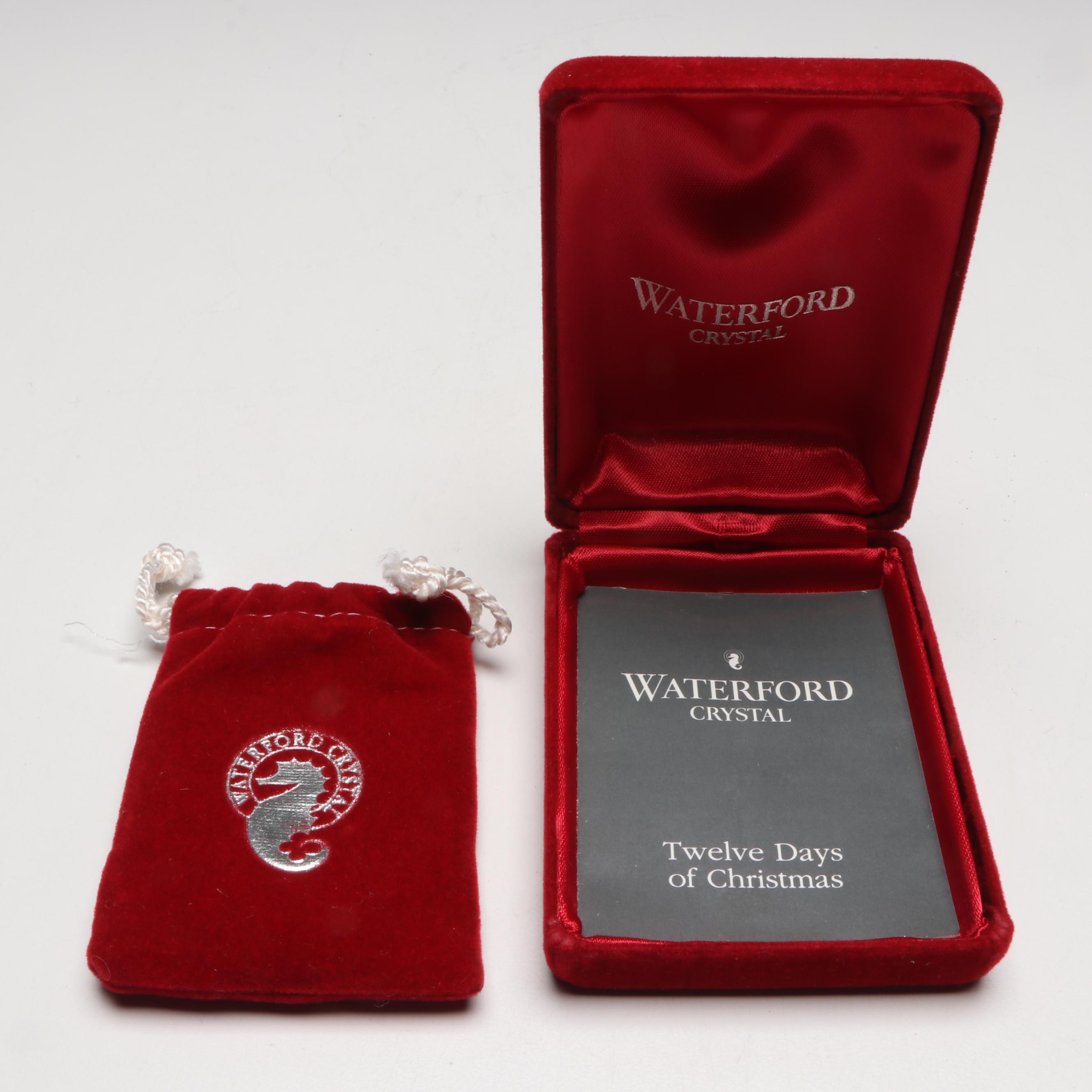 Waterford "Santa & Mrs. Claus," "Frosty Santa," and More Ornaments