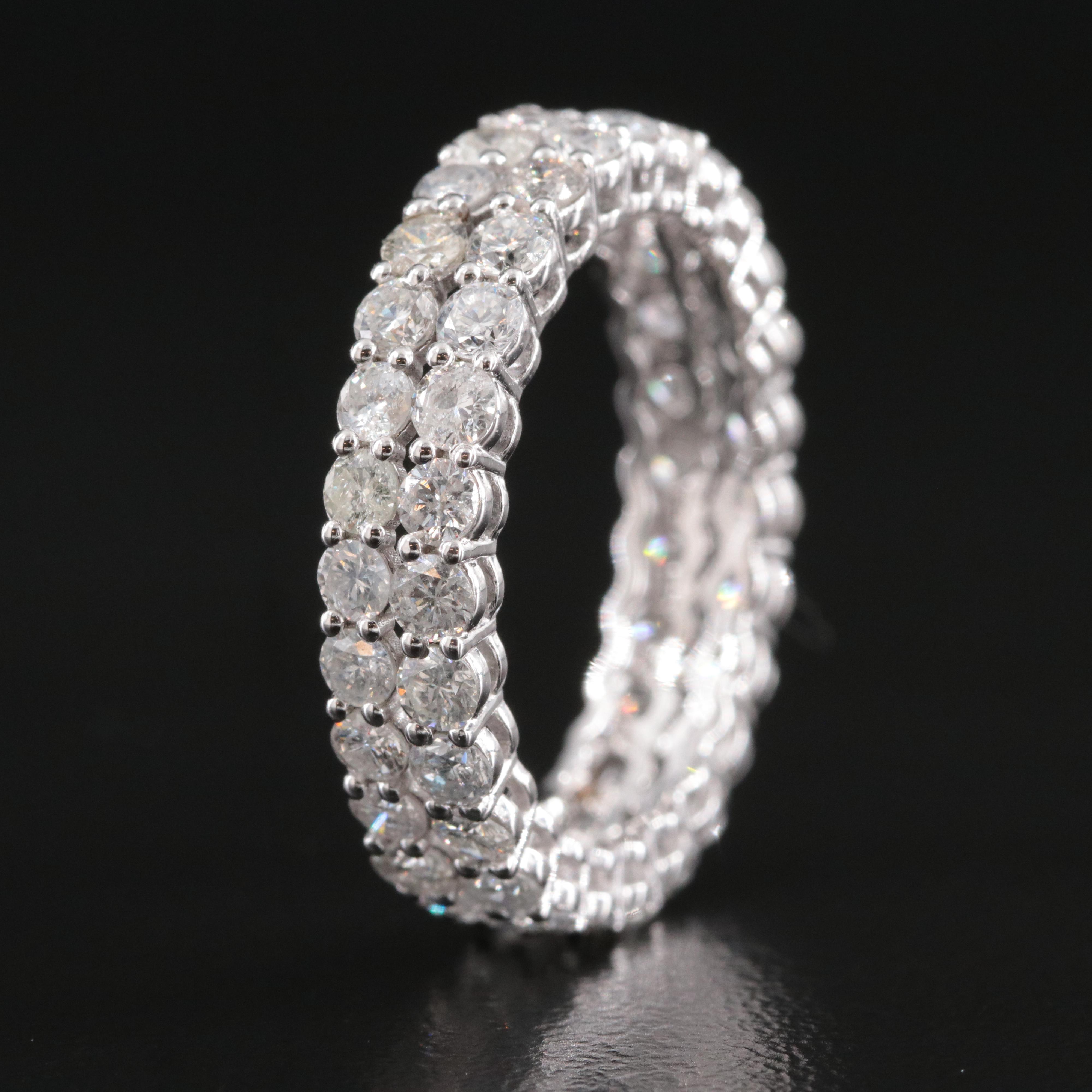 14K 2.44 CTW Diamond Eternity Band
