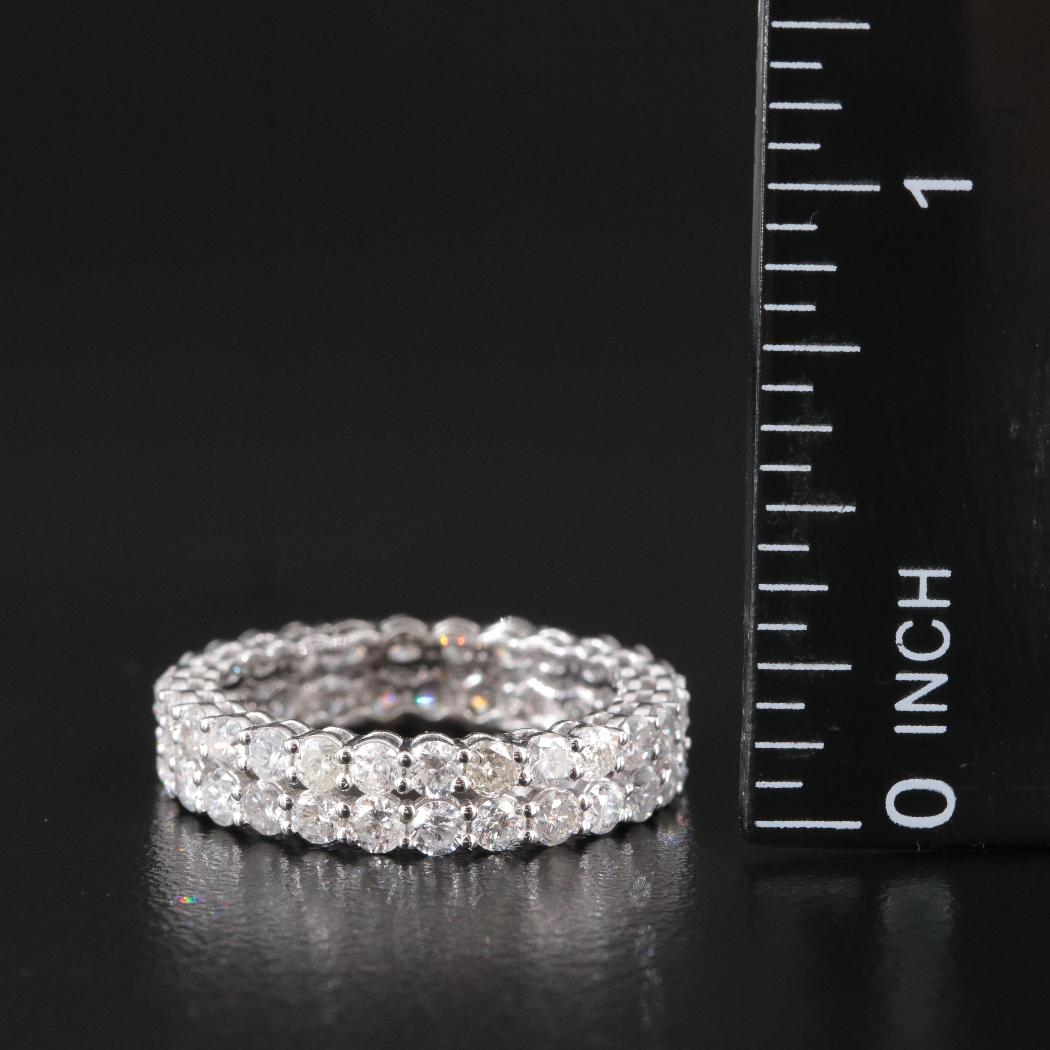 14K 2.44 CTW Diamond Eternity Band