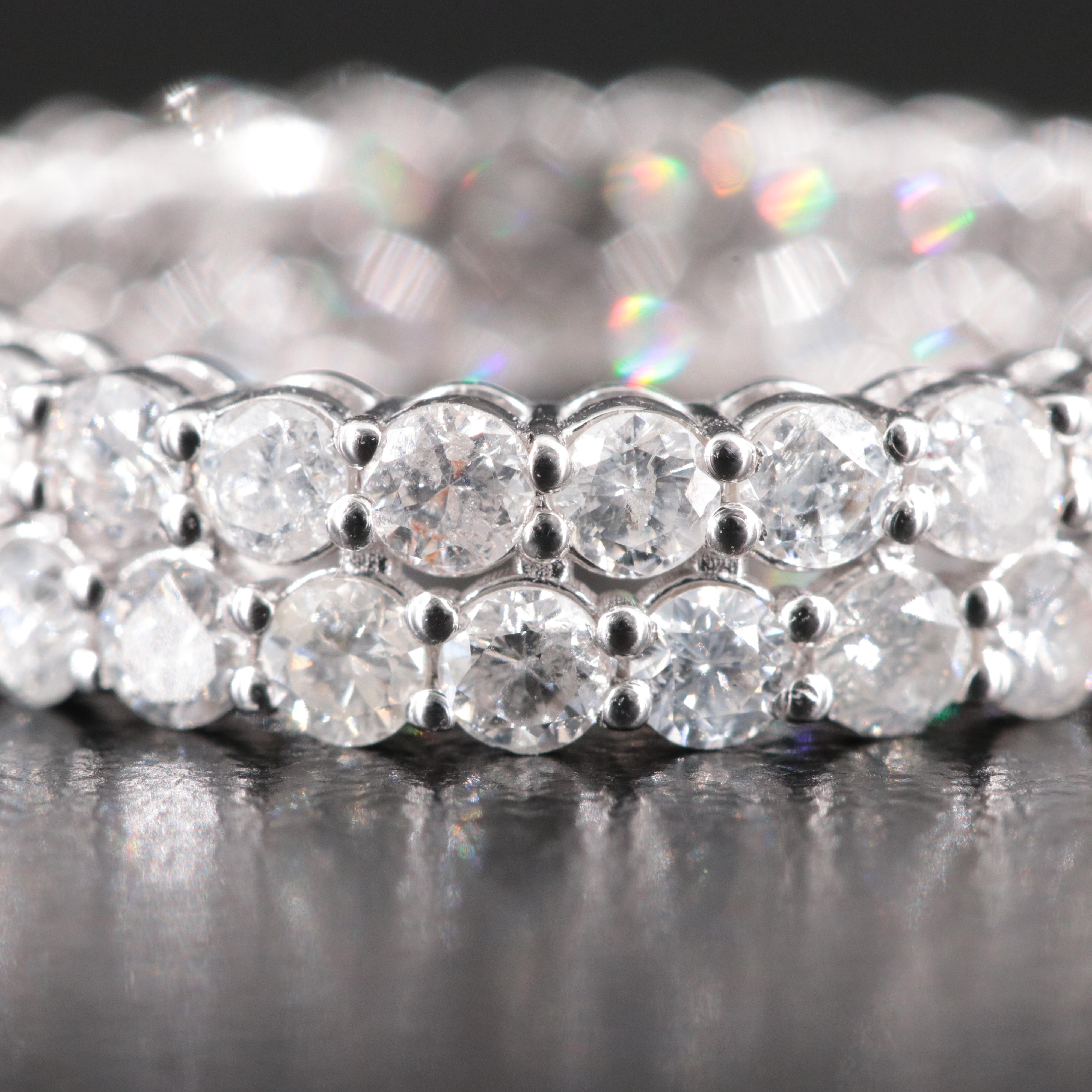 14K 2.44 CTW Diamond Eternity Band