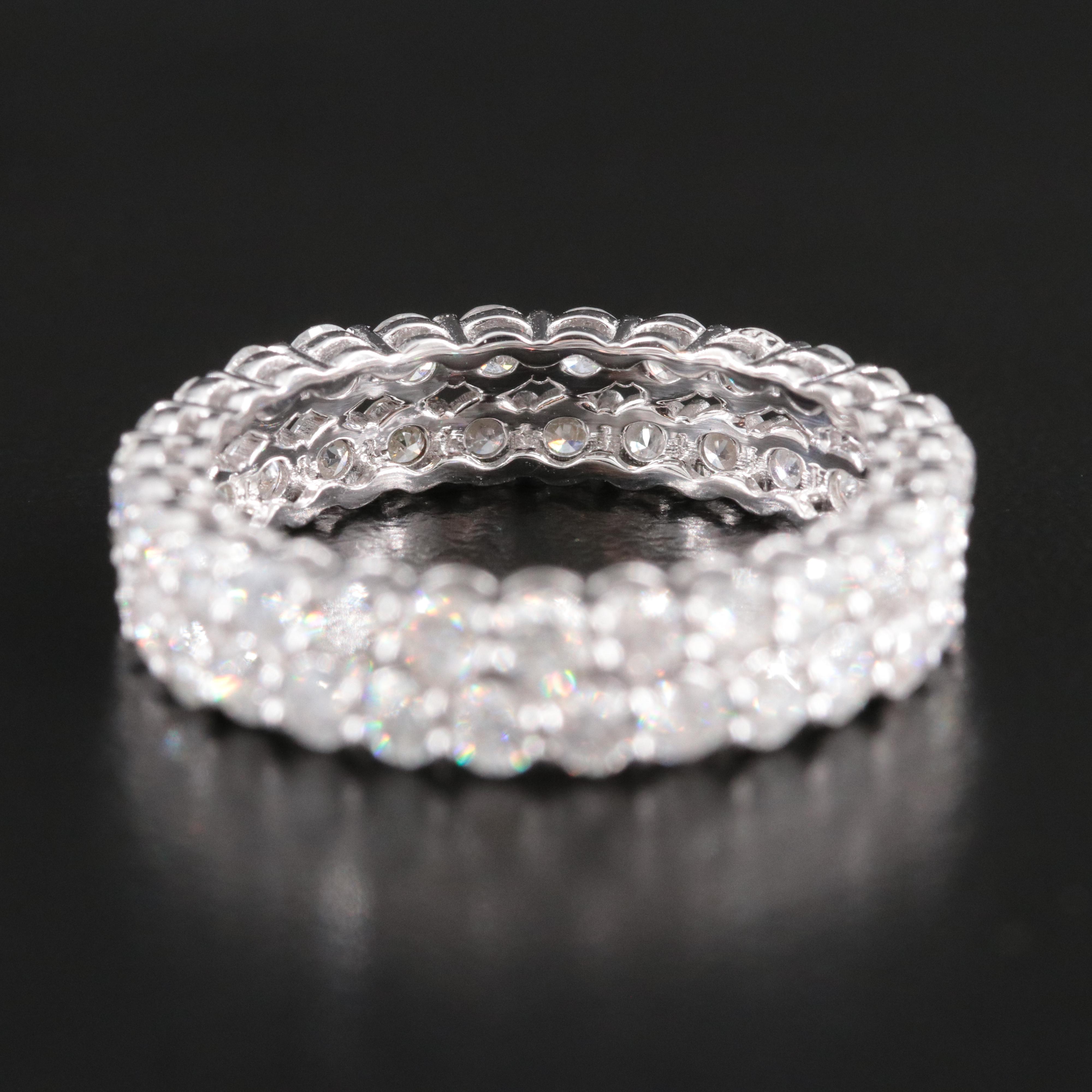 14K 2.44 CTW Diamond Eternity Band
