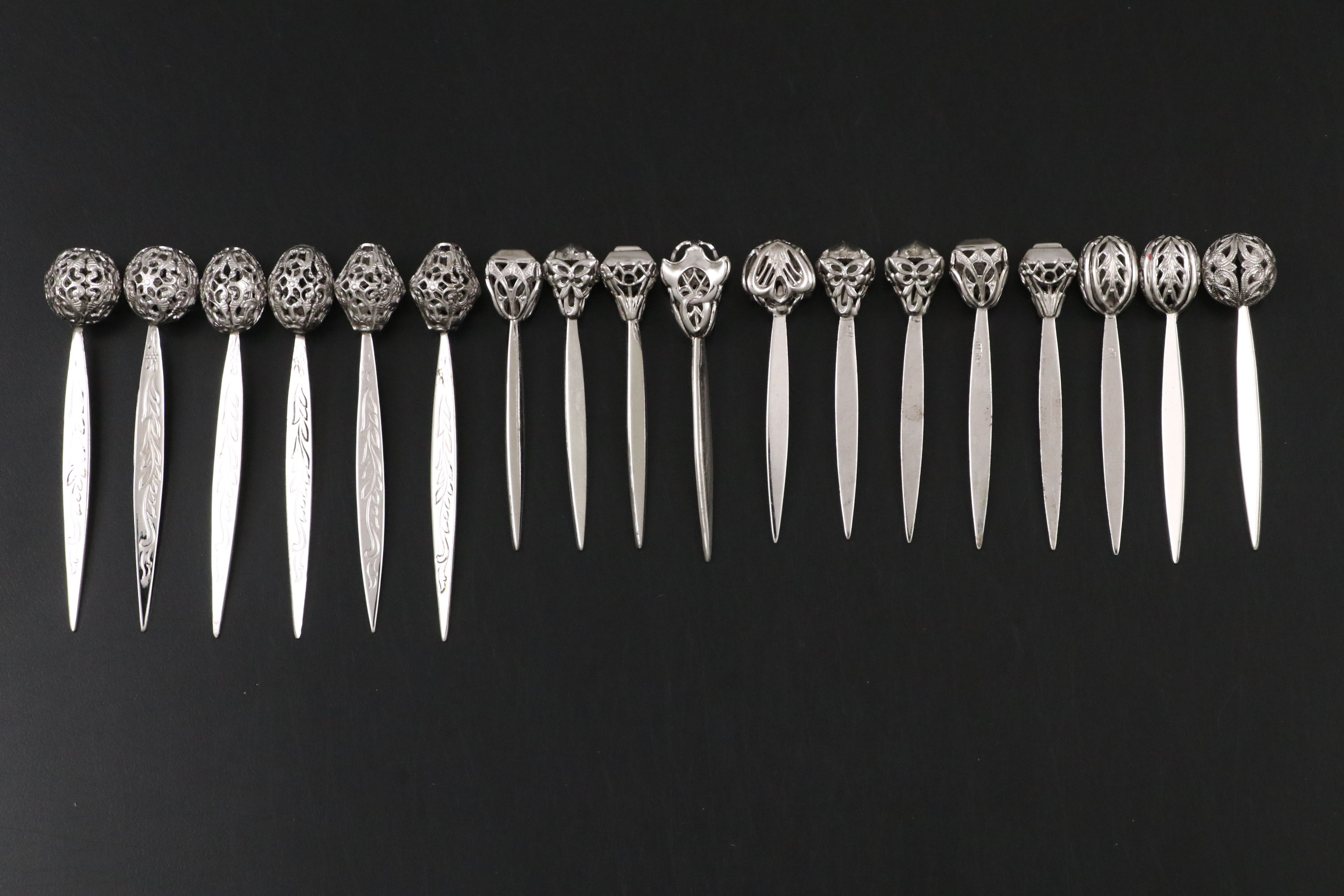 Ambassador Cutlery Cake Knife and Other Sterling Silver Table Accessories