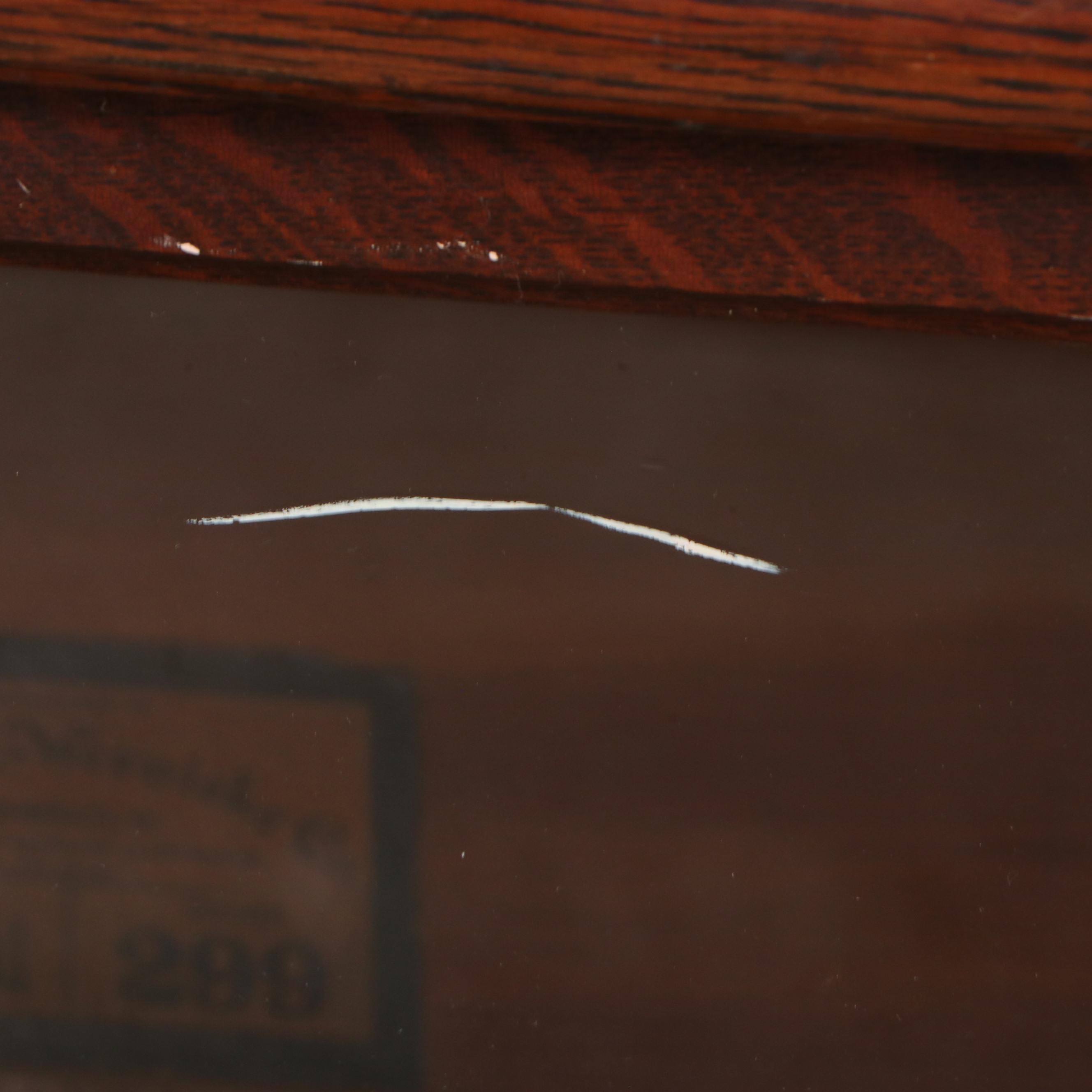 Globe-Wernicke Oak Four-Shelf Barrister's Bookcase, Early 20th Century