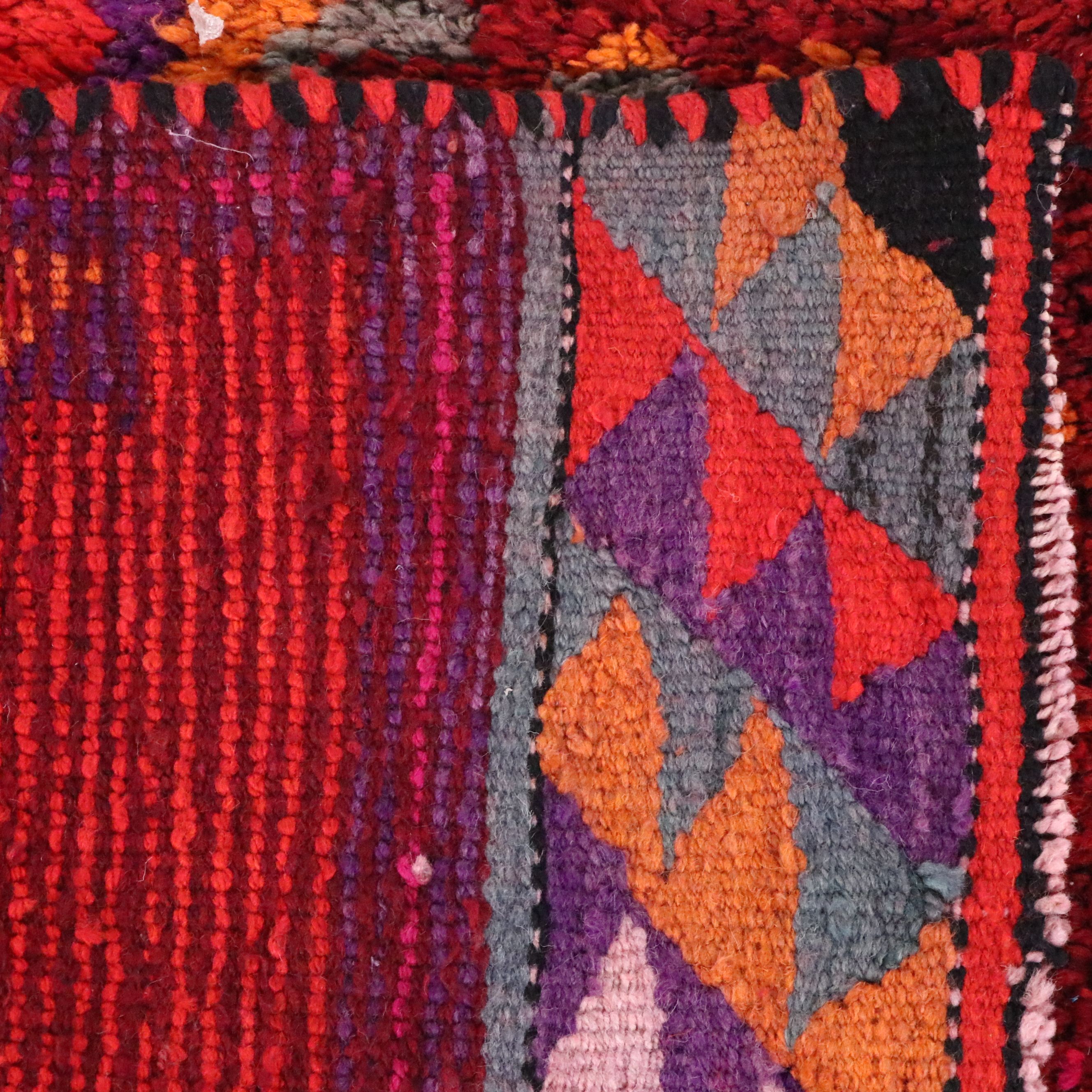 3'4 x 10'6 Hand-Knotted Turkish Village Long Rug