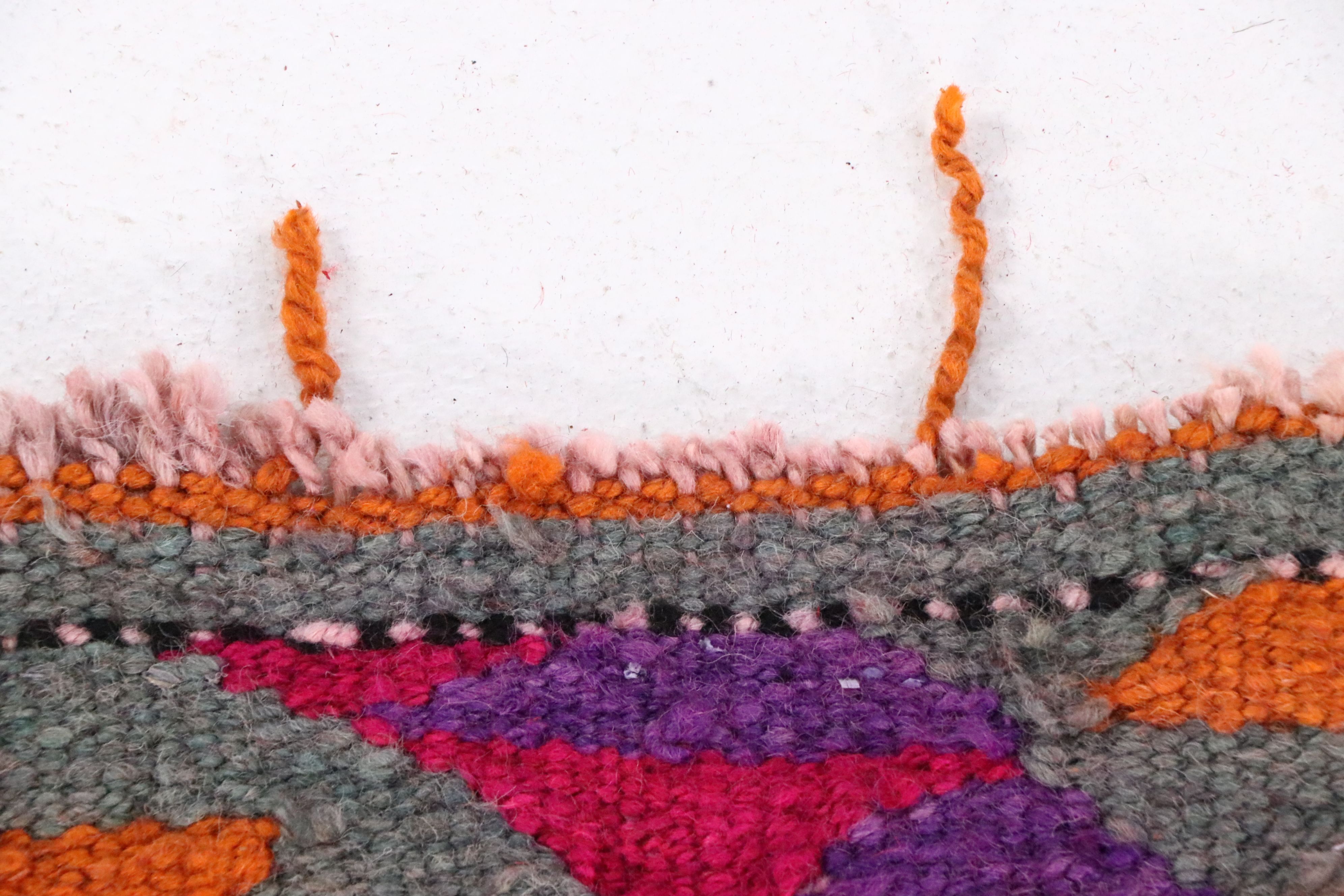 3'4 x 10'6 Hand-Knotted Turkish Village Long Rug