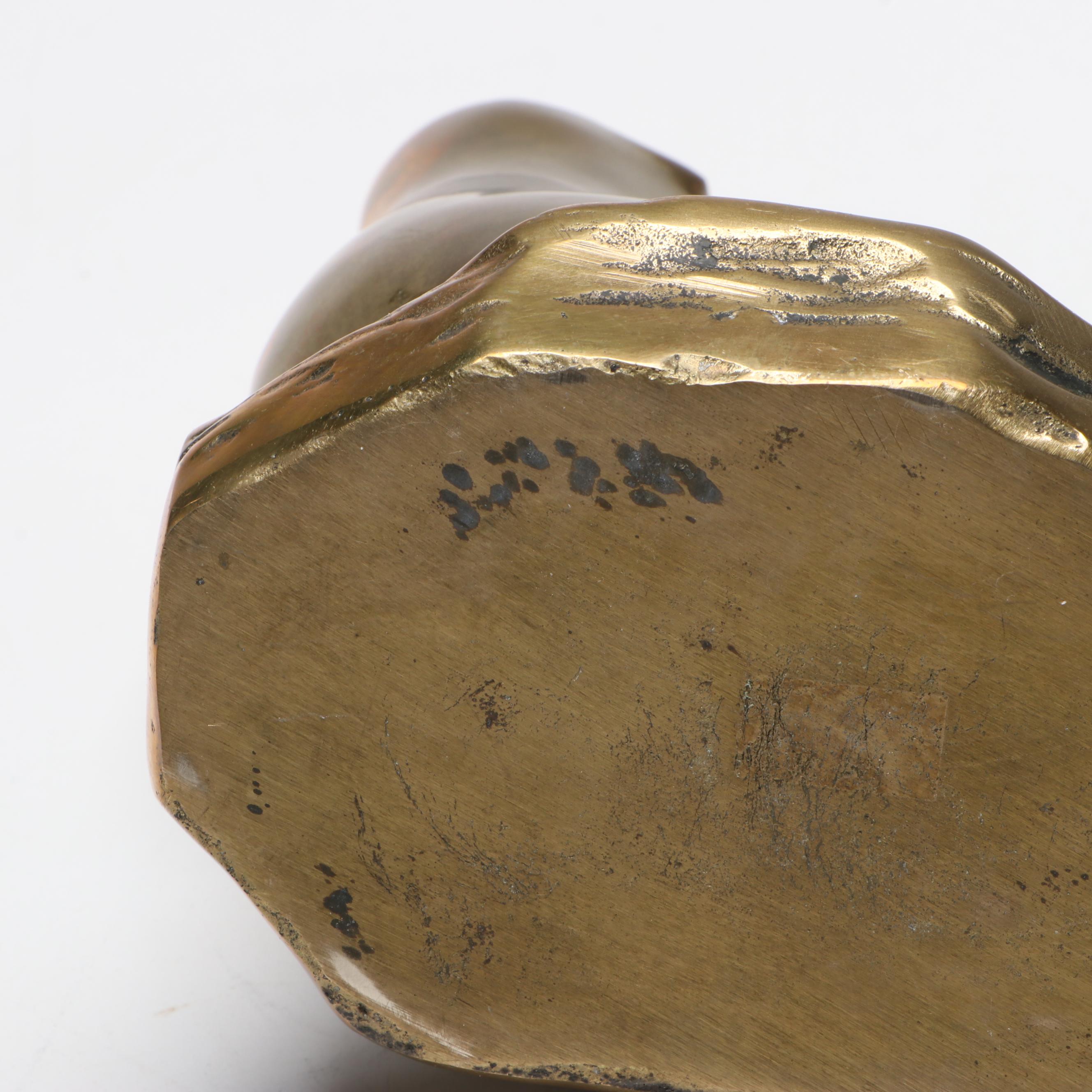 Pair of Brass Seal or Sea Lion Bookends