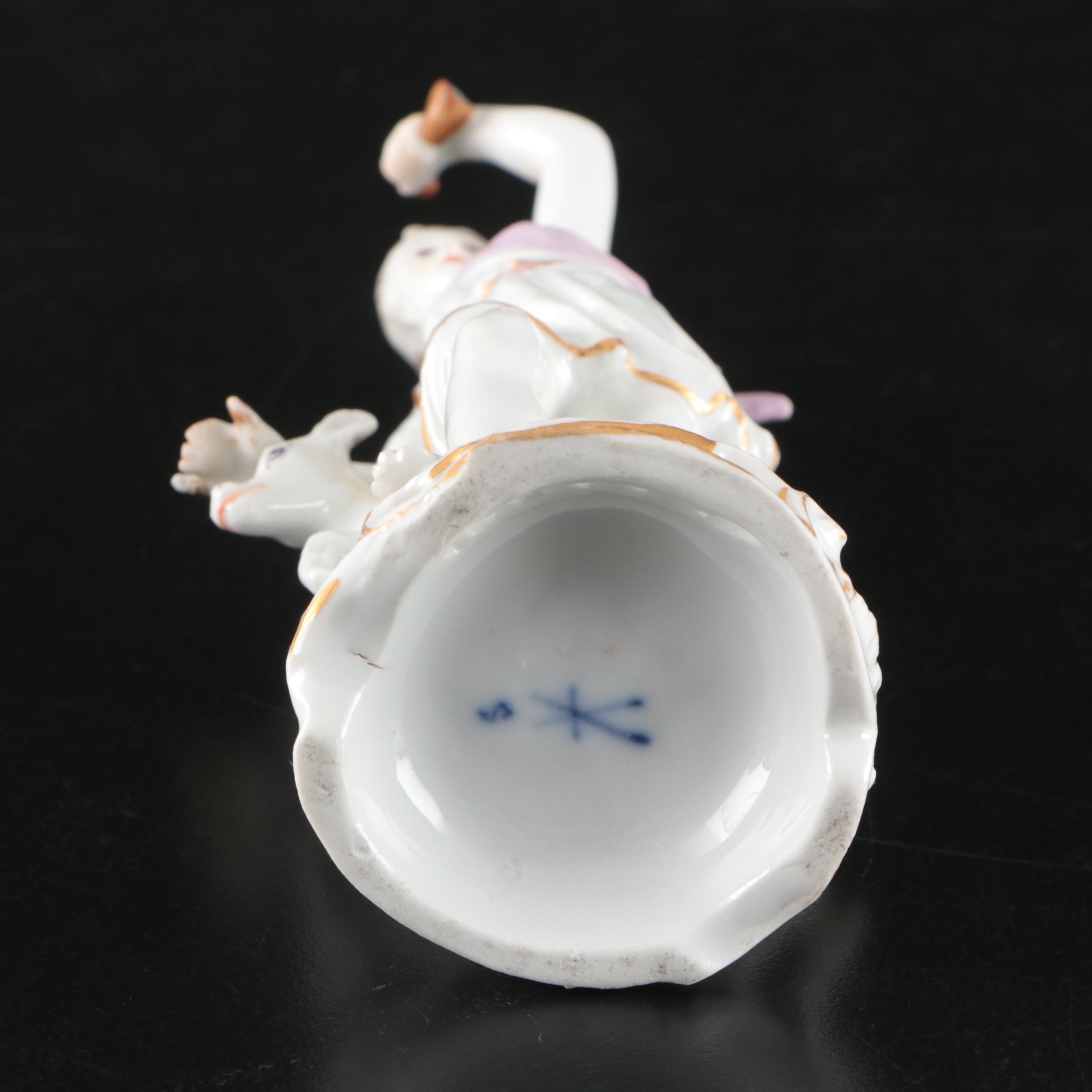 Meissen Porcelain Diana with Deer, Mid-20th Century