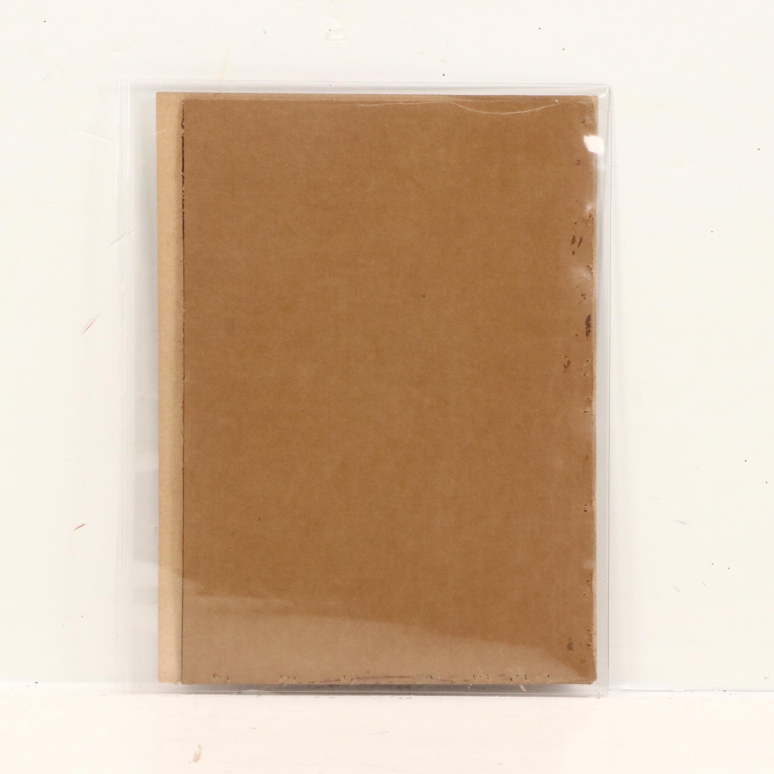 Lithograph After Marc Chagall "Banks of the Siene"