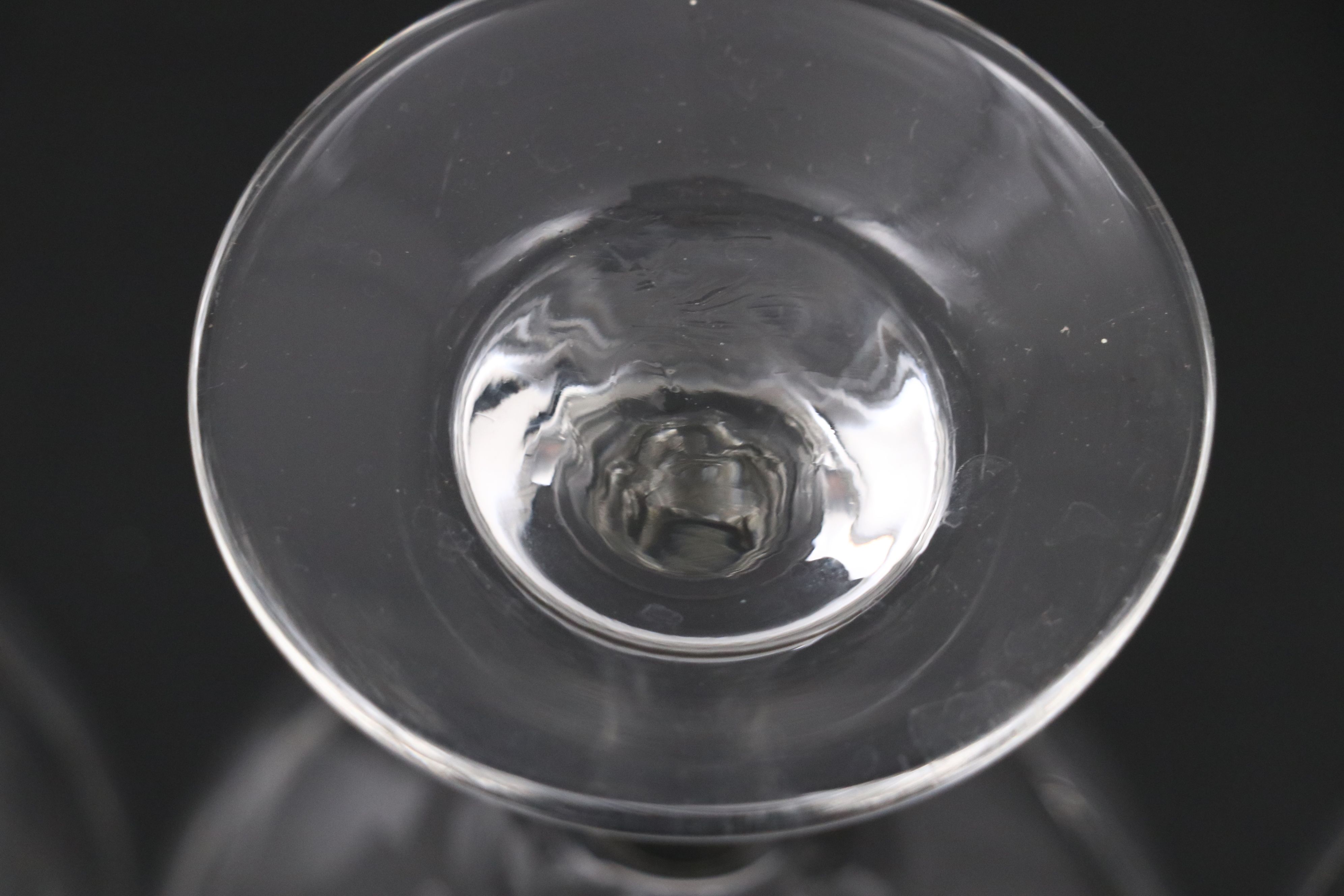 Libbey Art Deco Style Glass Coupes