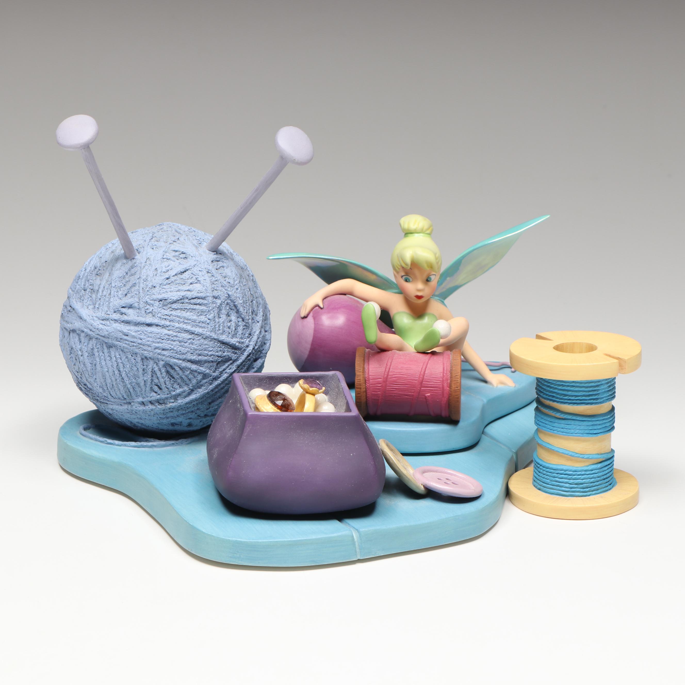 Disney Peter Pan "Little Charmer" Collectors Society Porcelain Figurine, 2001