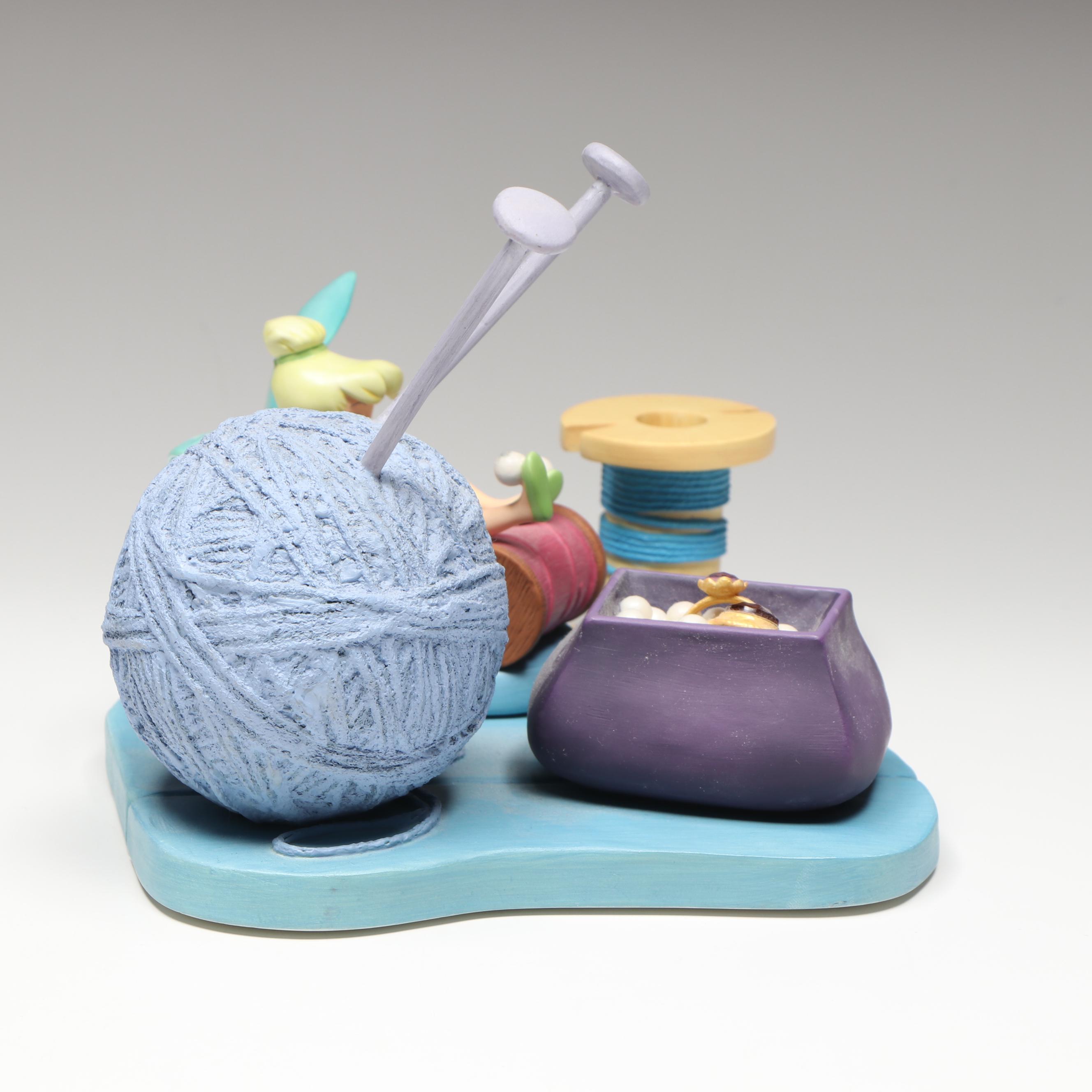 Disney Peter Pan "Little Charmer" Collectors Society Porcelain Figurine, 2001