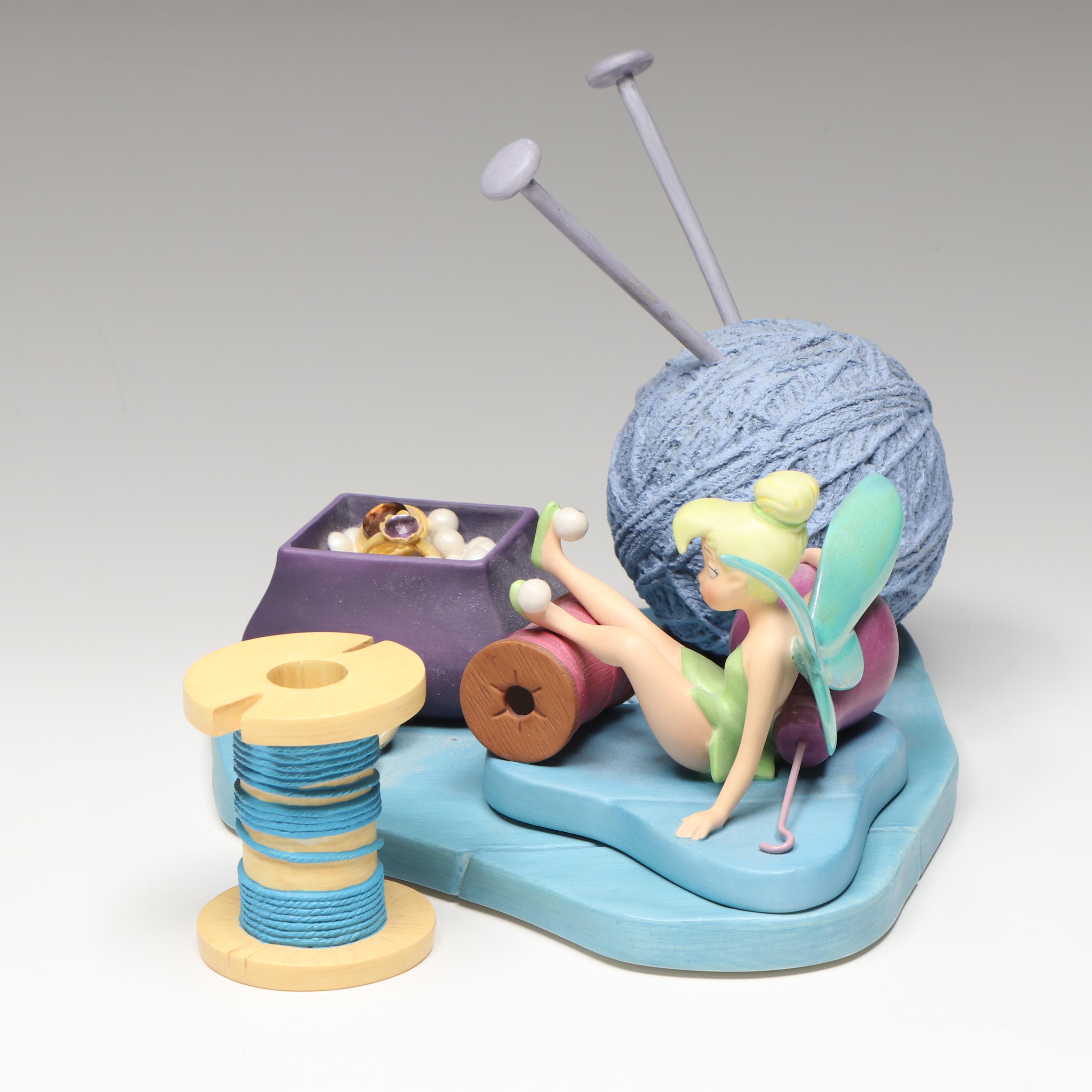 Disney Peter Pan "Little Charmer" Collectors Society Porcelain Figurine, 2001