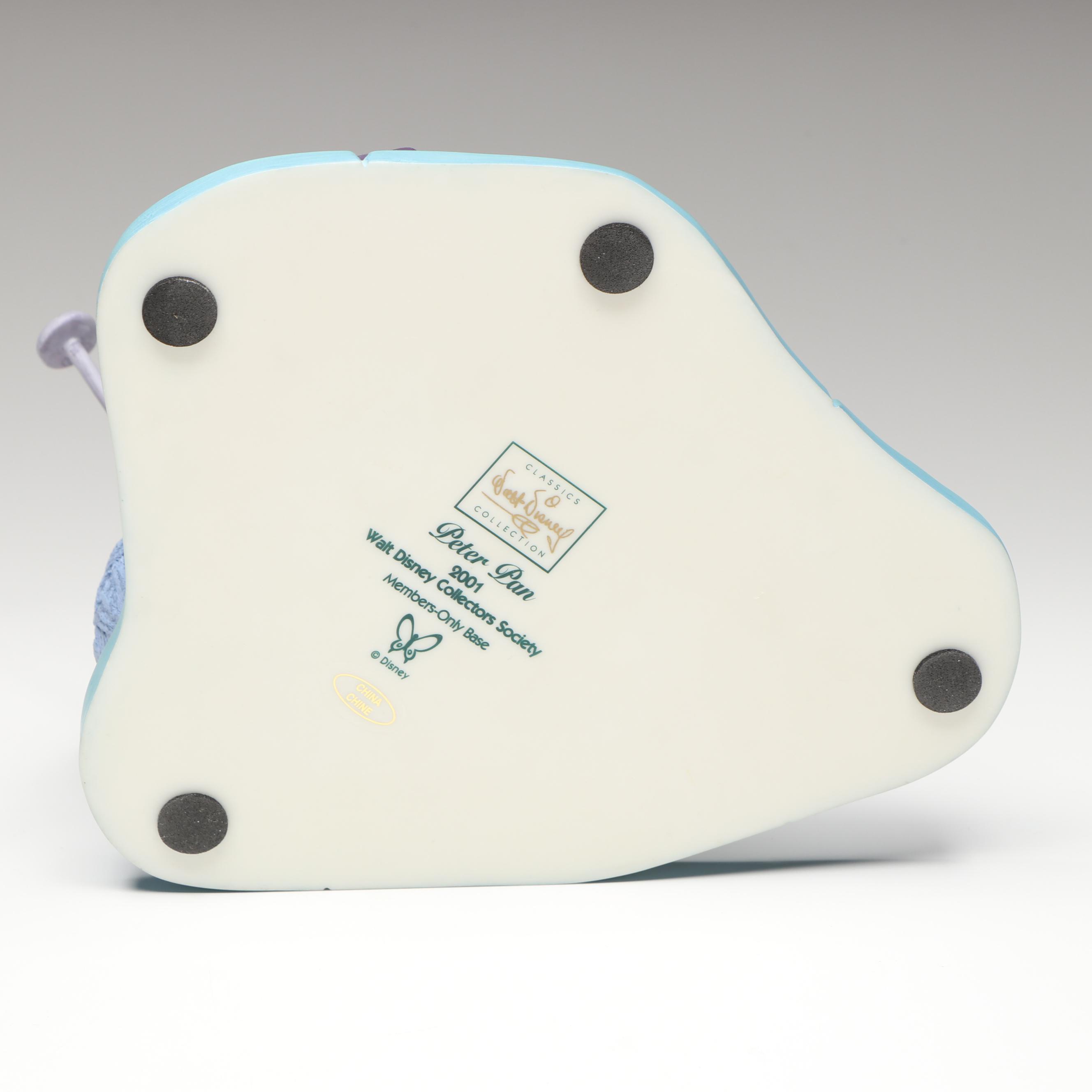 Disney Peter Pan "Little Charmer" Collectors Society Porcelain Figurine, 2001