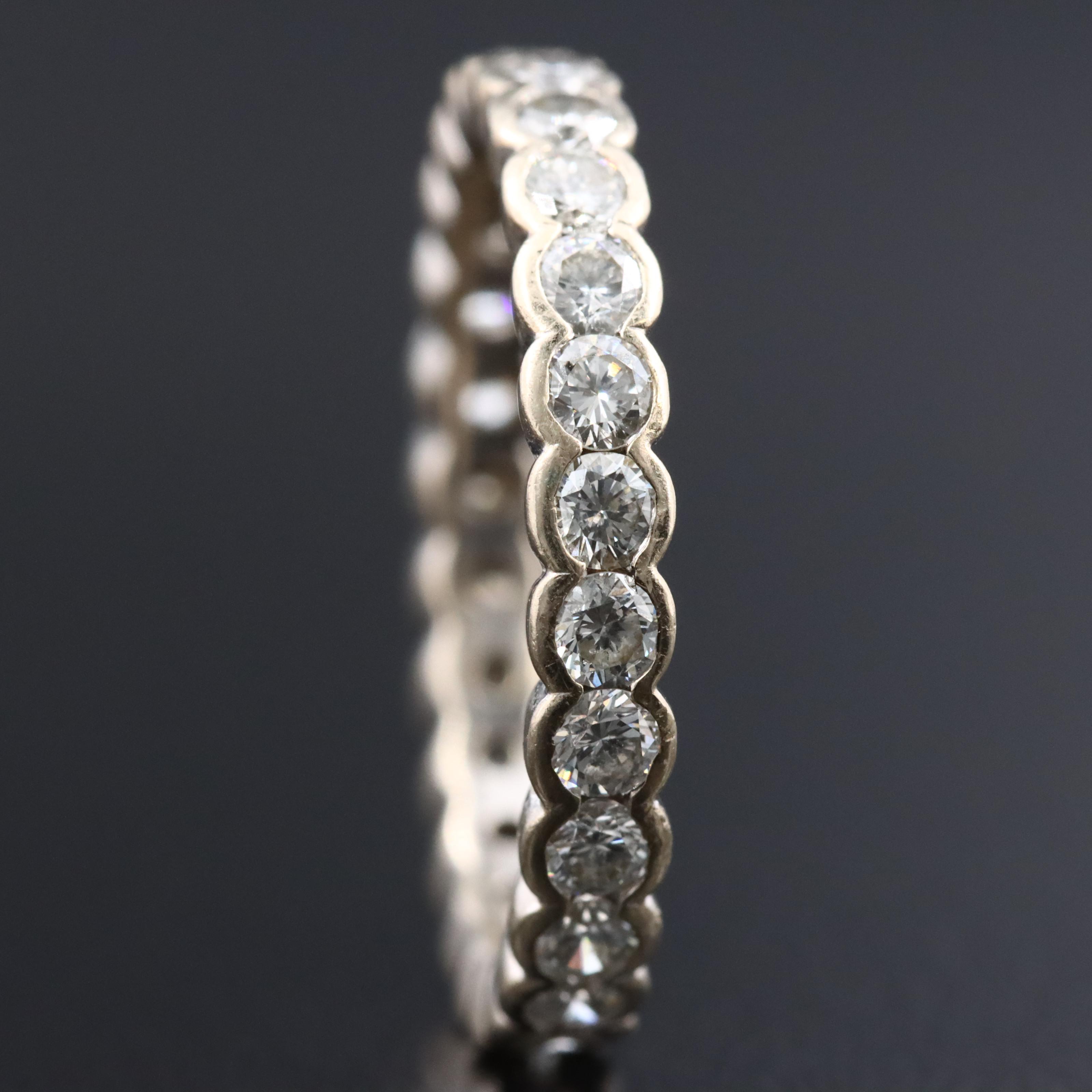 18K 1.20 CTW Diamond Eternity Band