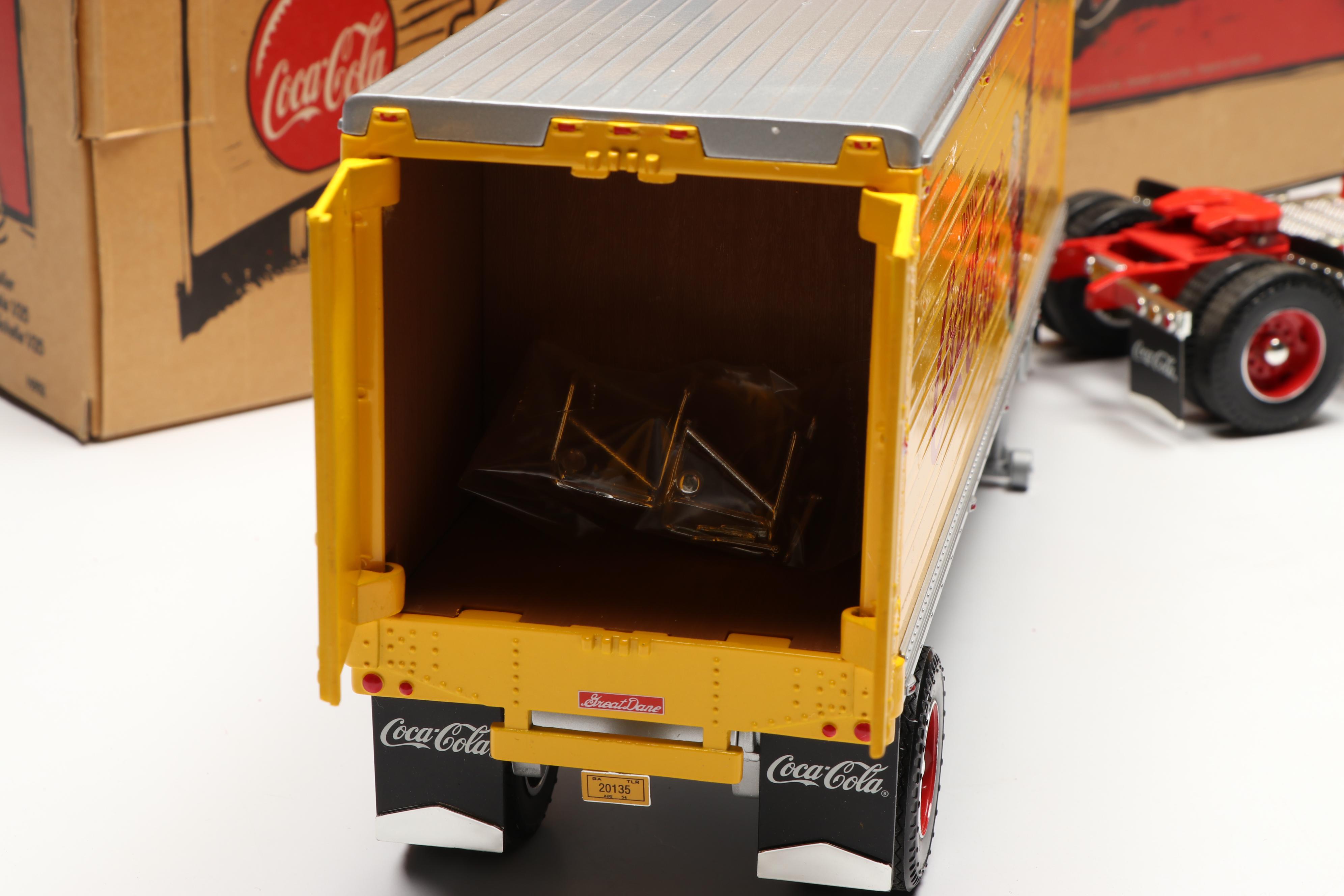 Ertl GMC Coca-Cola 1/25 Scale Model Tractor-Trailer with Original Box