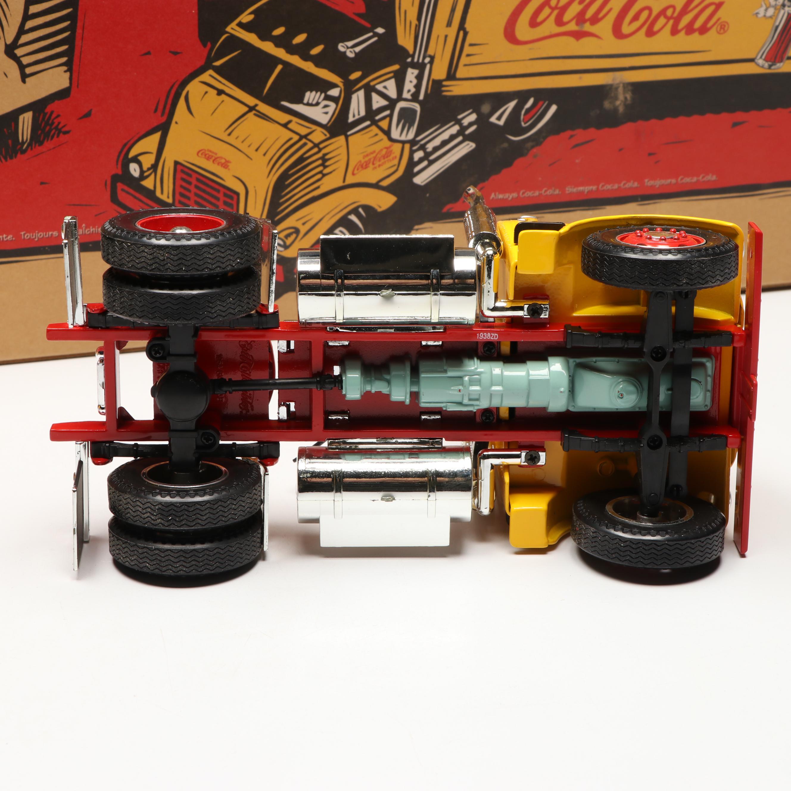 Ertl GMC Coca-Cola 1/25 Scale Model Tractor-Trailer with Original Box