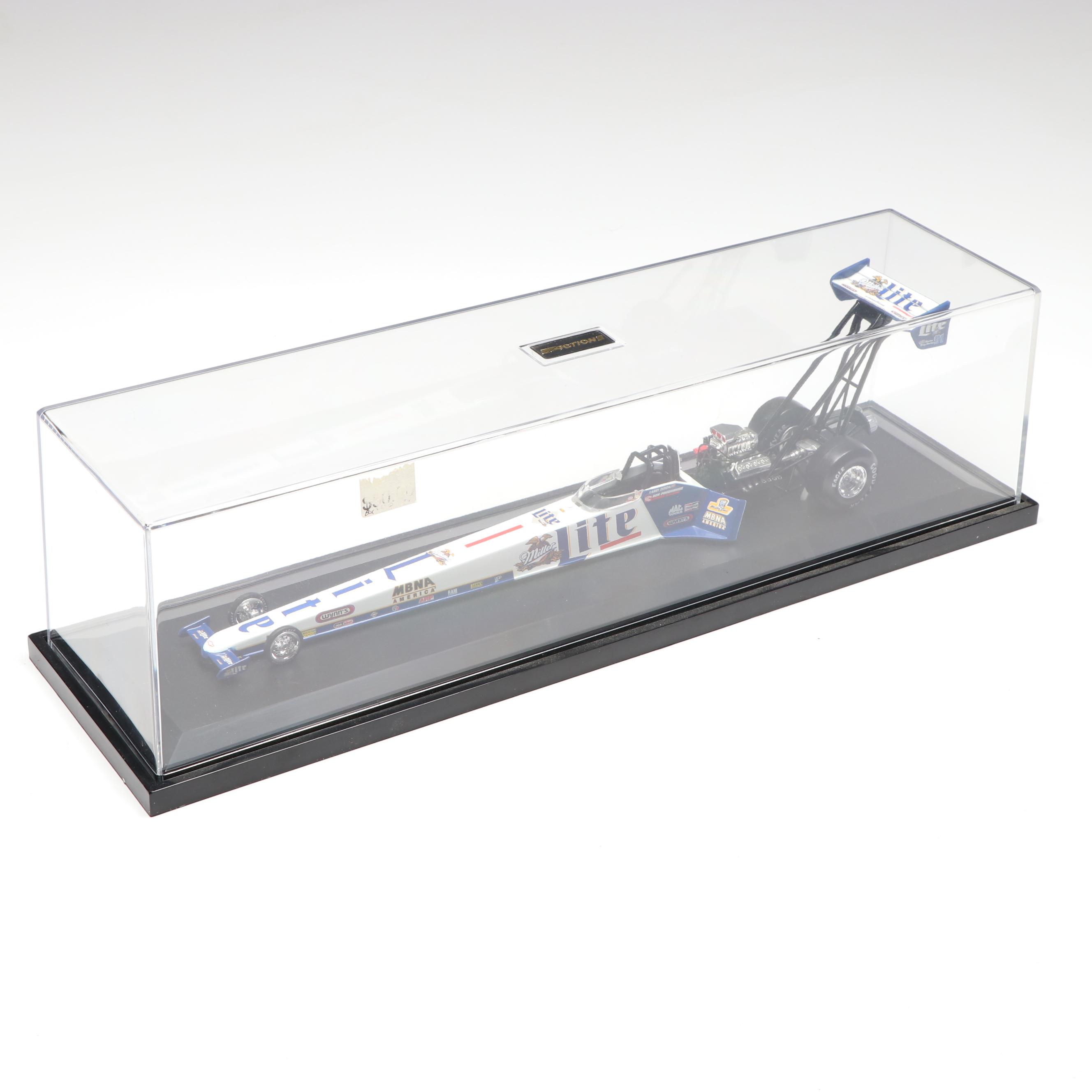 Action Platinum Series NHRA Larry Dixon Miller Lite Scale Model Dragster