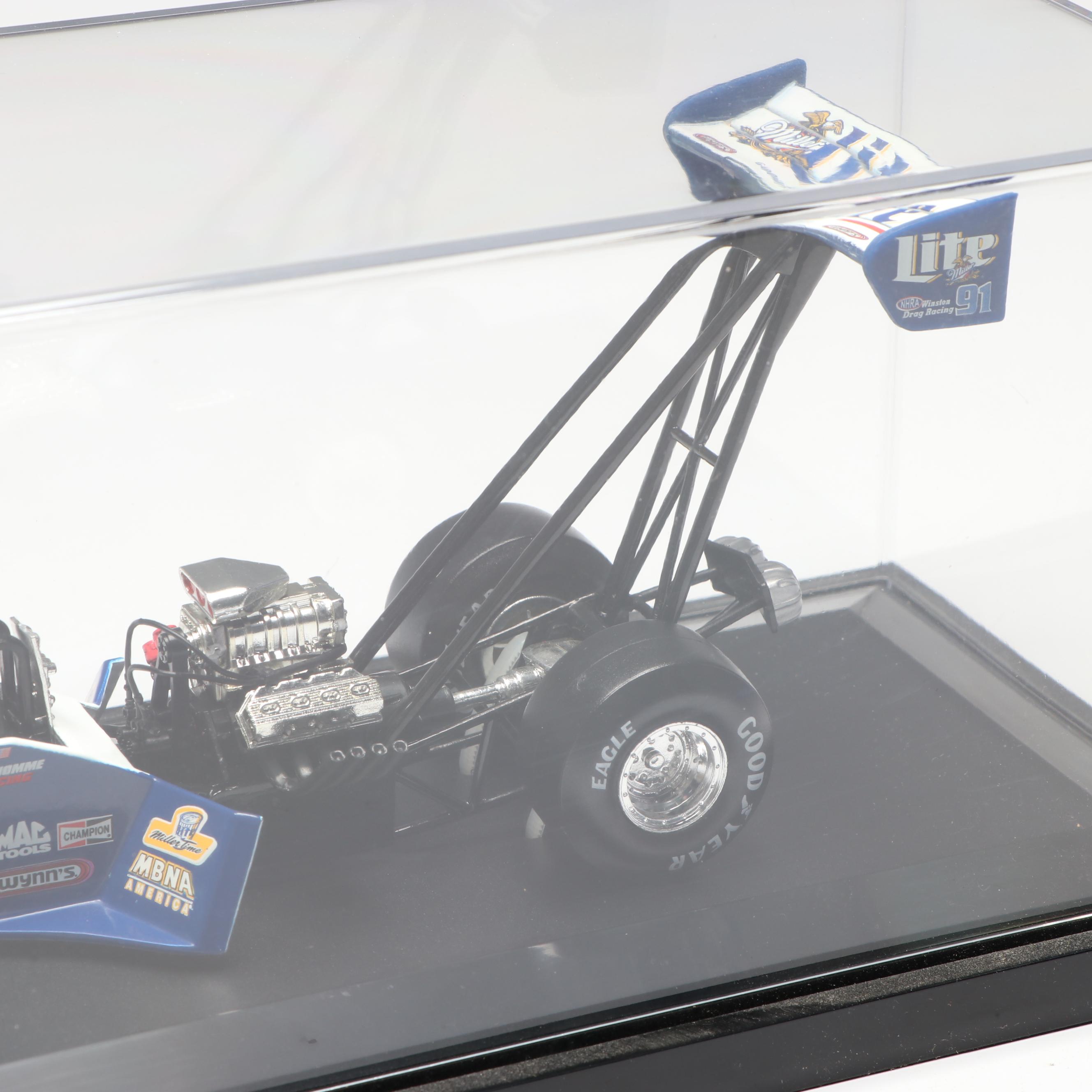 Action Platinum Series NHRA Larry Dixon Miller Lite Scale Model Dragster