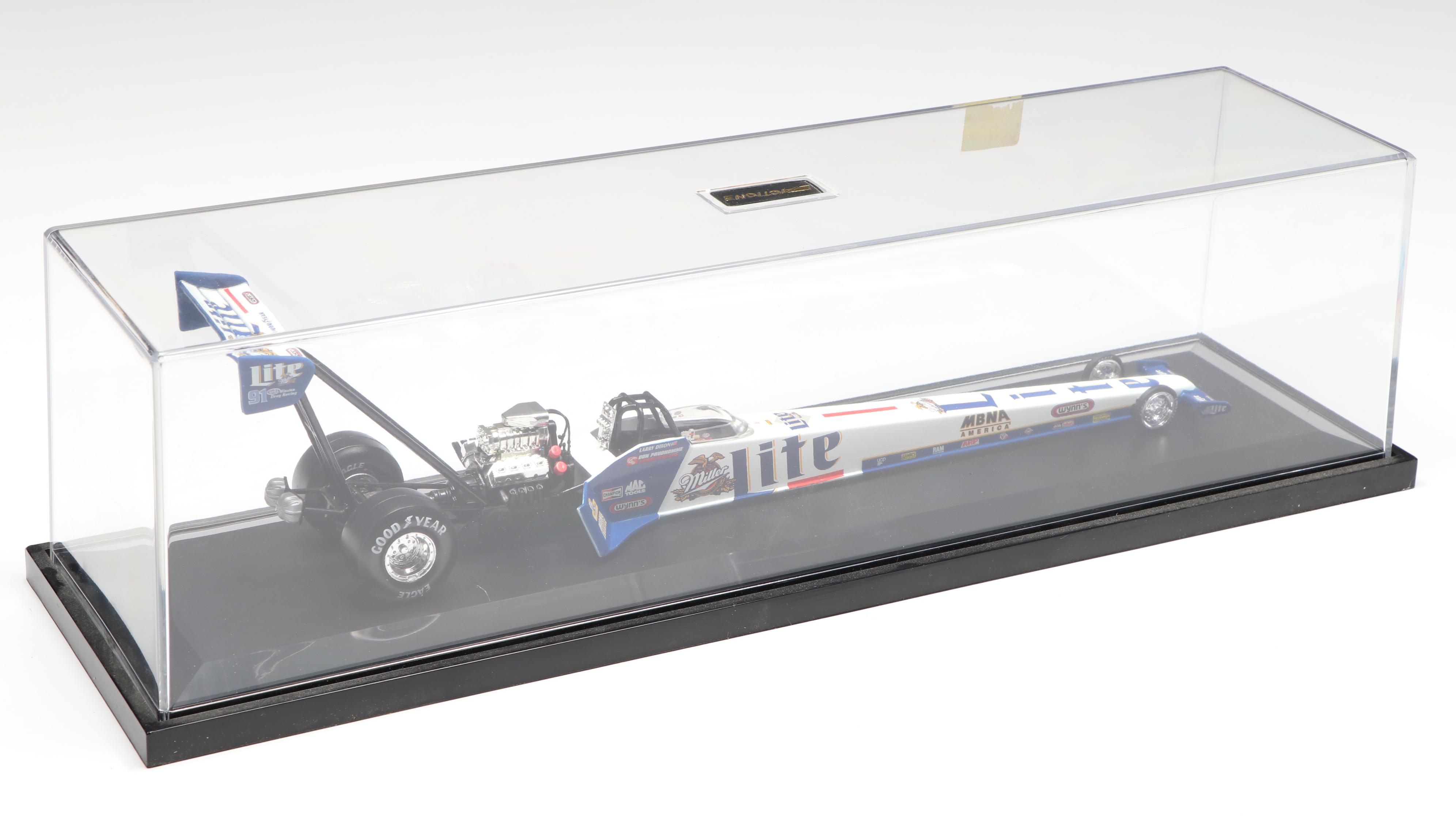 Action Platinum Series NHRA Larry Dixon Miller Lite Scale Model Dragster