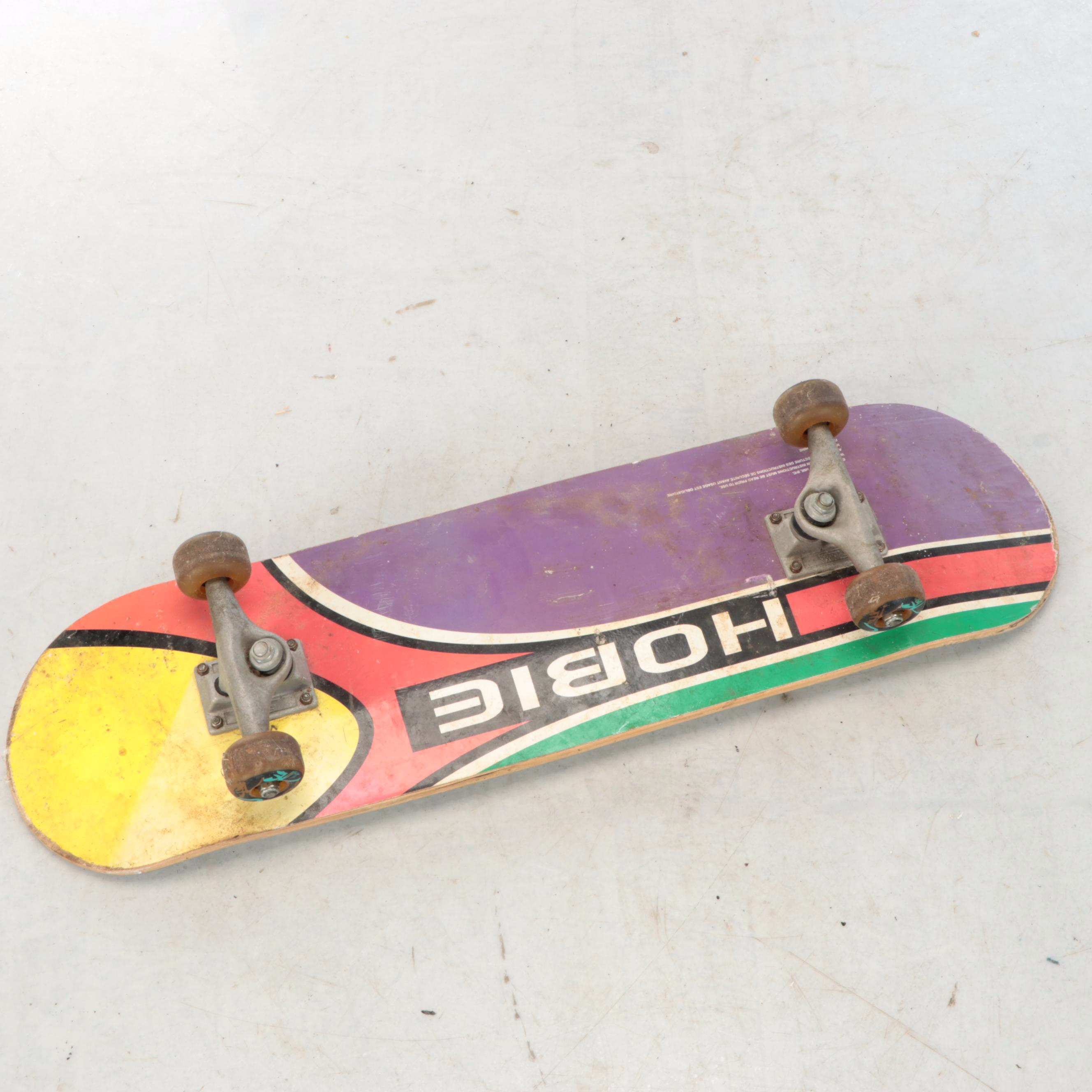 Bongo Board with Hobie and Other Skateboard