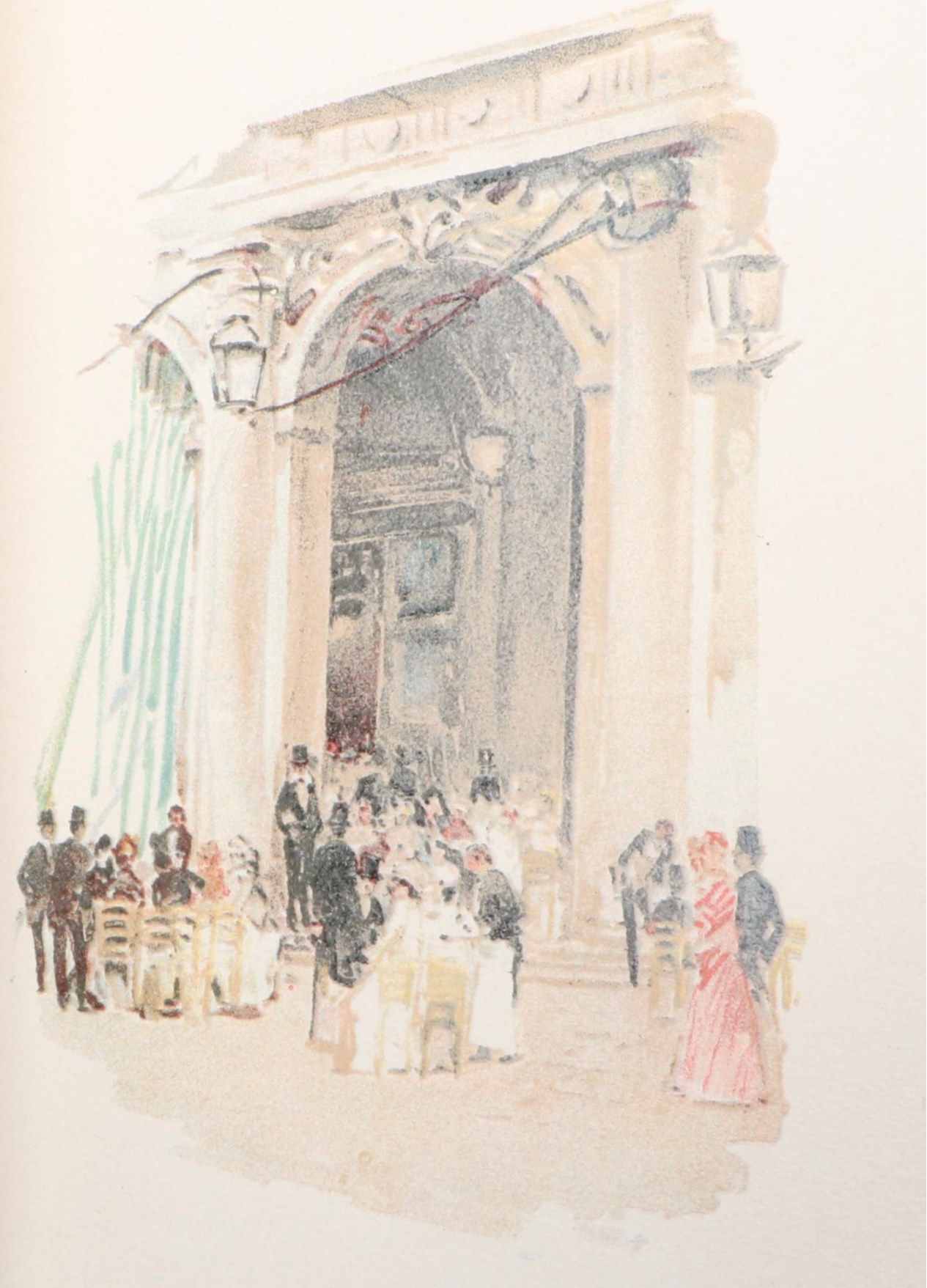 Illustrated "Venetian Life" Two-Volume Set by William Dean Howells, 1900