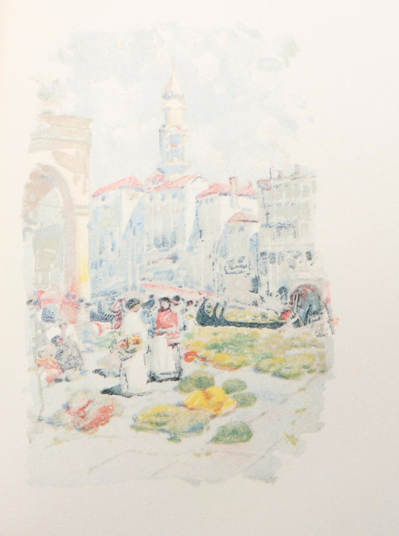 Illustrated "Venetian Life" Two-Volume Set by William Dean Howells, 1900